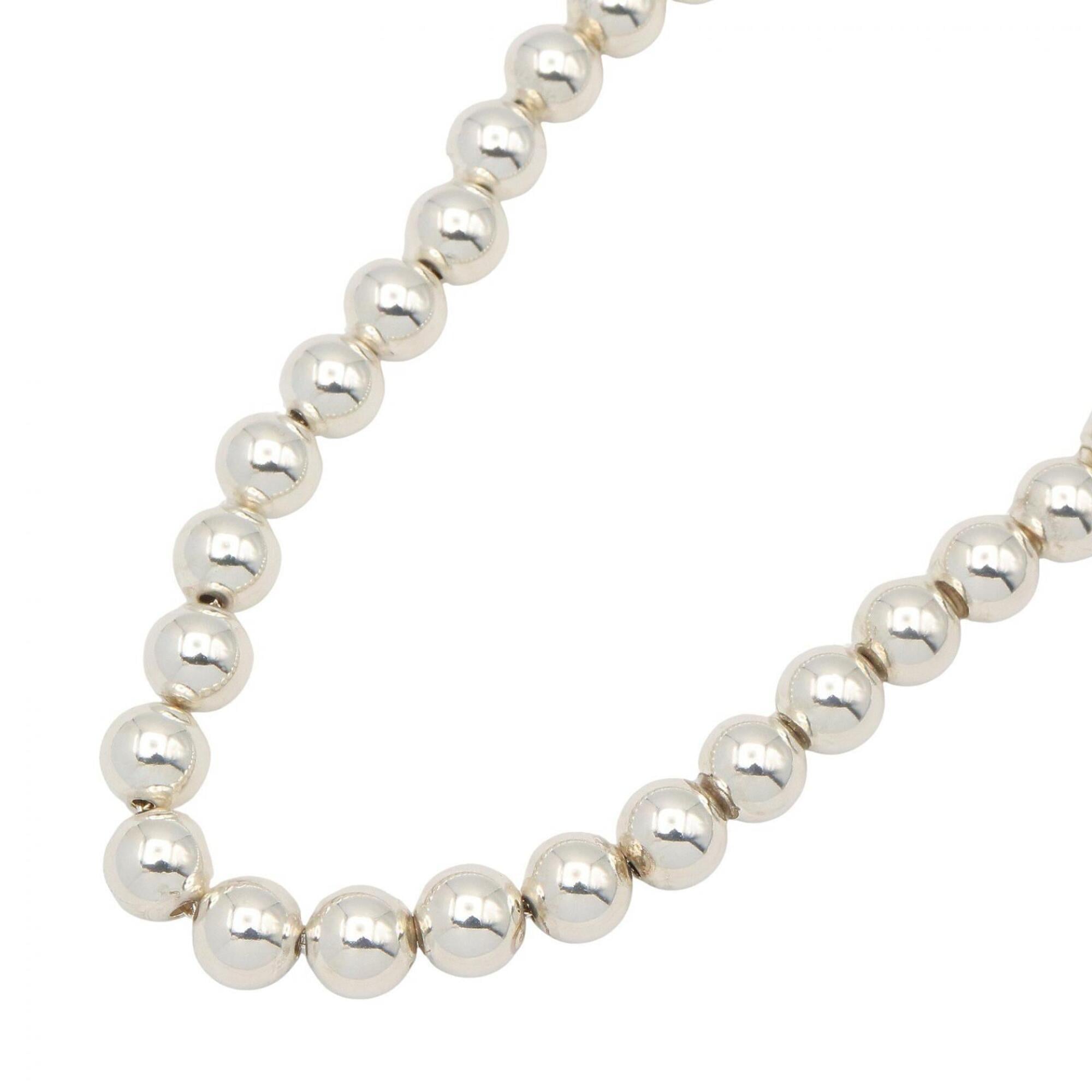 Tiffany & Co. Hardware Ball Necklace, Sterling Silver 925, Tone, for Men and Women