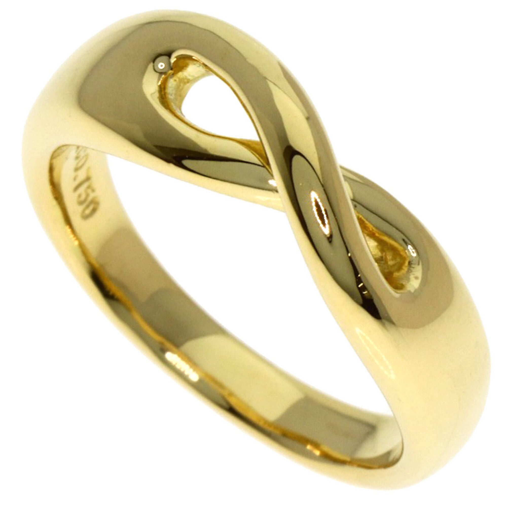 Tiffany & Co. Infinity Ring, 18K Yellow Gold, Women\'s.