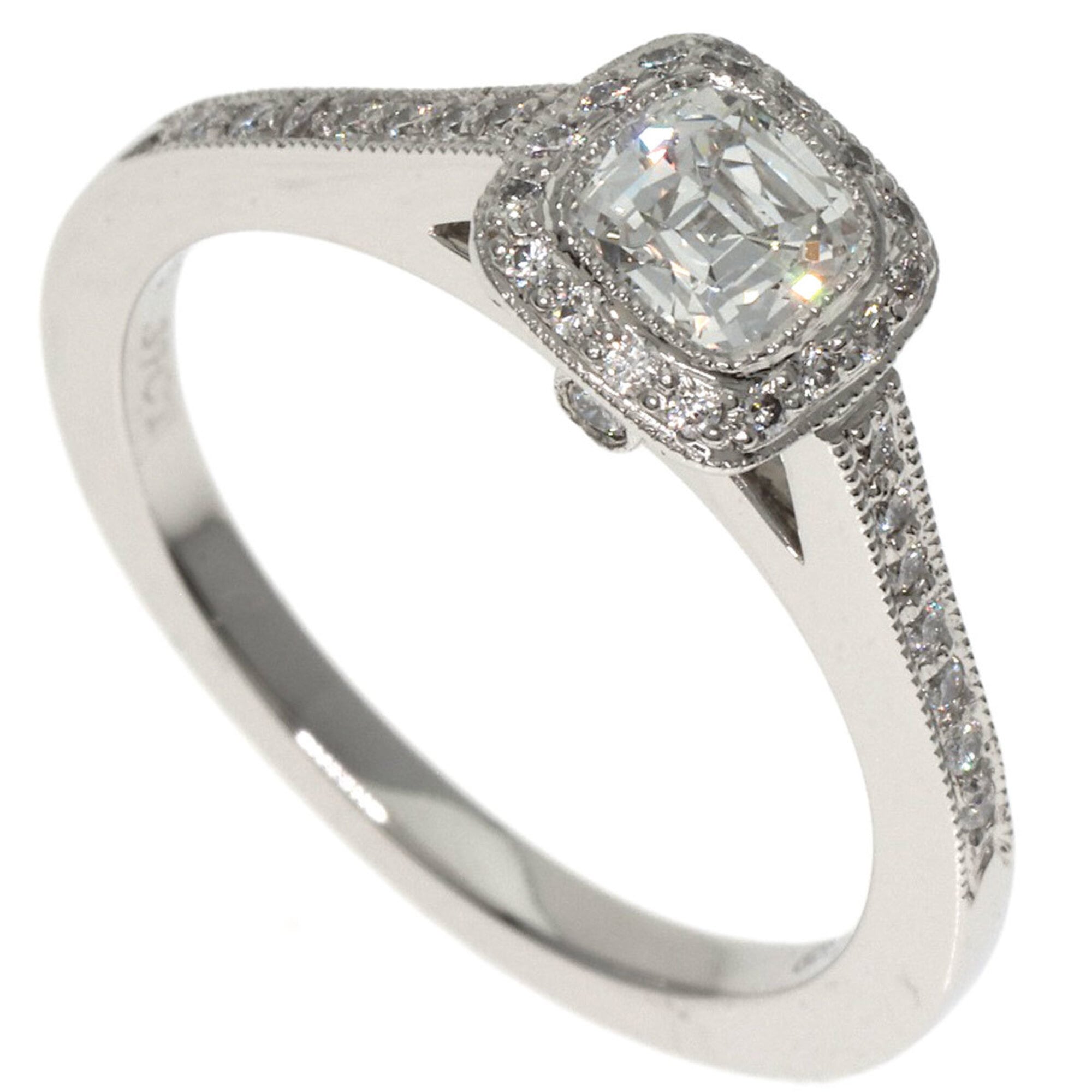 Tiffany & Co. Legacy Diamond Ring, Platinum PT950, Women\'s.