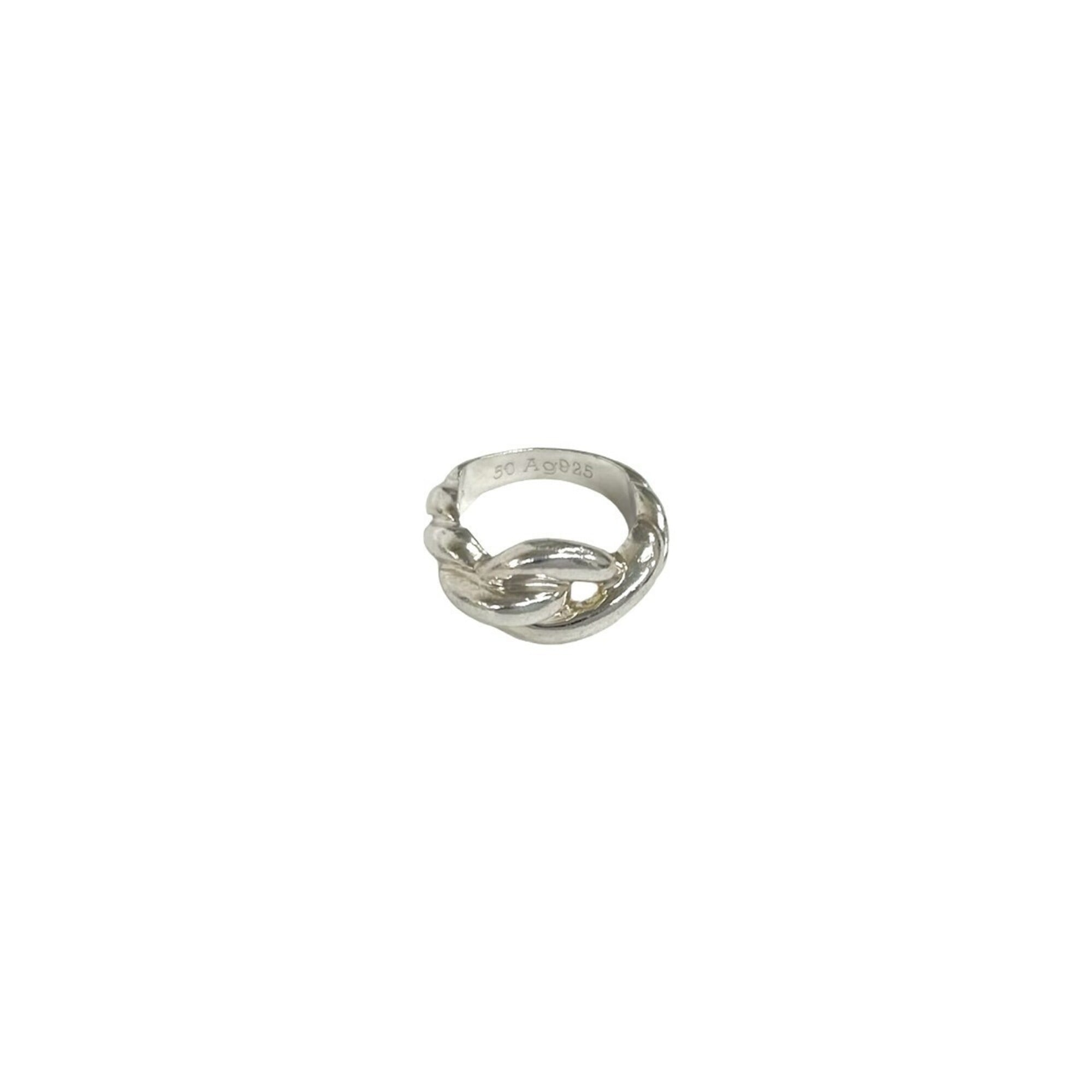 HERMES Torsade Ring, Sterling Silver 925, Accessory, Men\'s & Women\'s, 97663