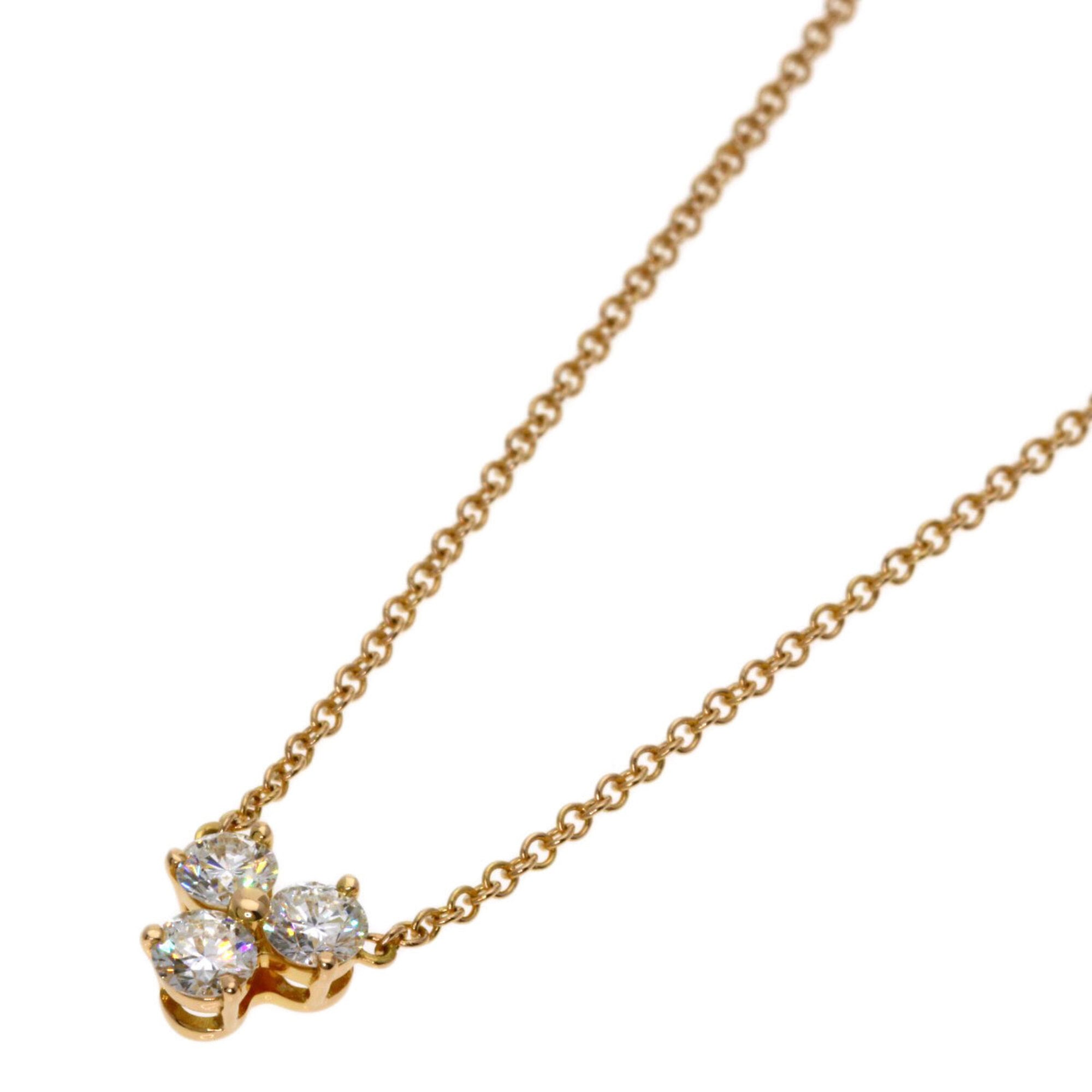 Tiffany & Co. Aria 3-Piece Diamond Necklace, 18K Pink Gold, Women\'s