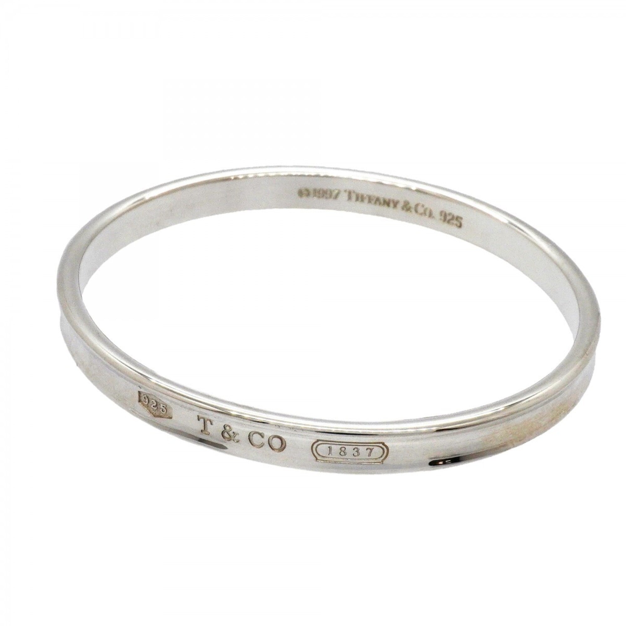 Tiffany & Co. Bangle 1837 Narrow Sterling Silver 925 Men\'s Women\'s