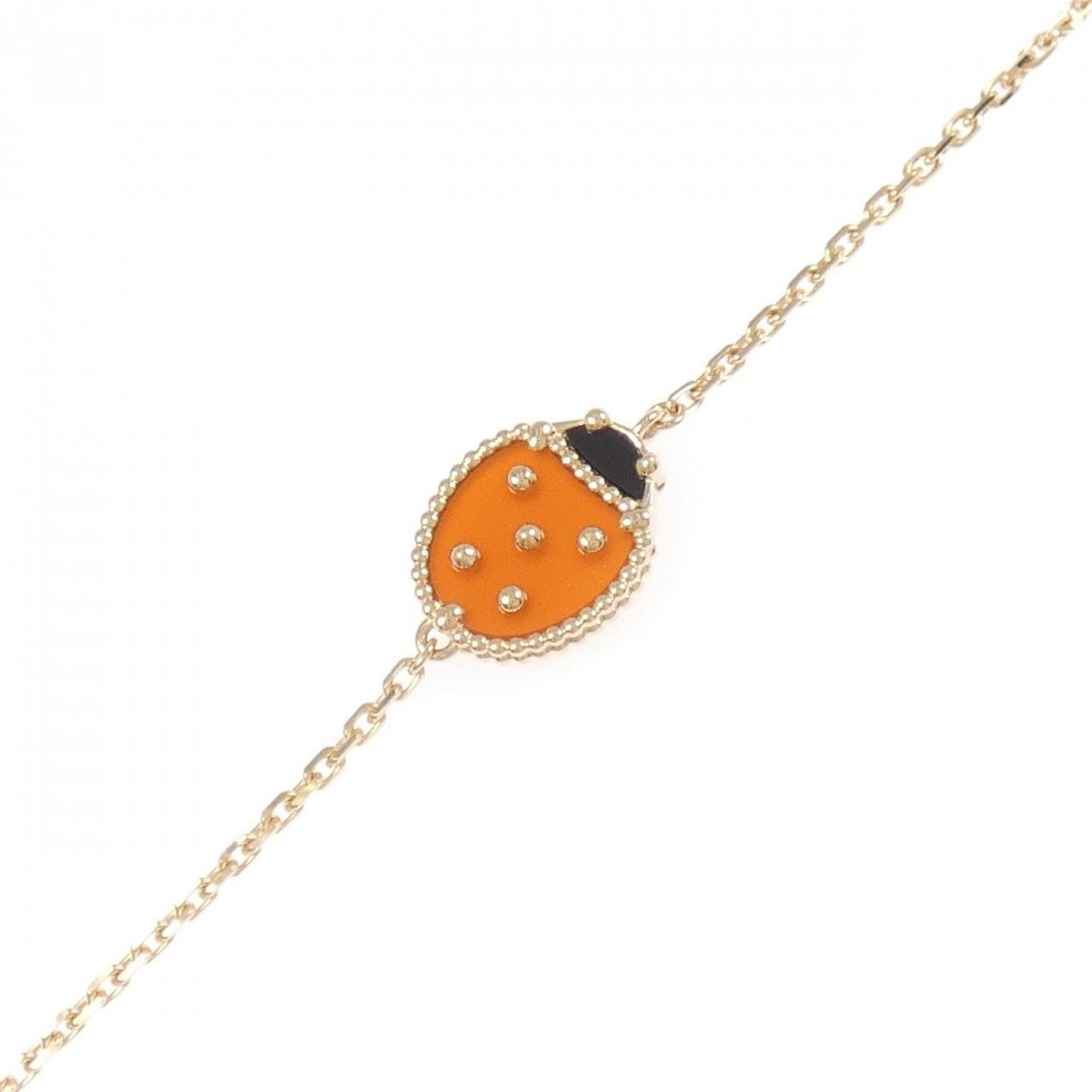 Van Cleef & Arpels Lucky Spring Closed Wing Ladybug Bracelet