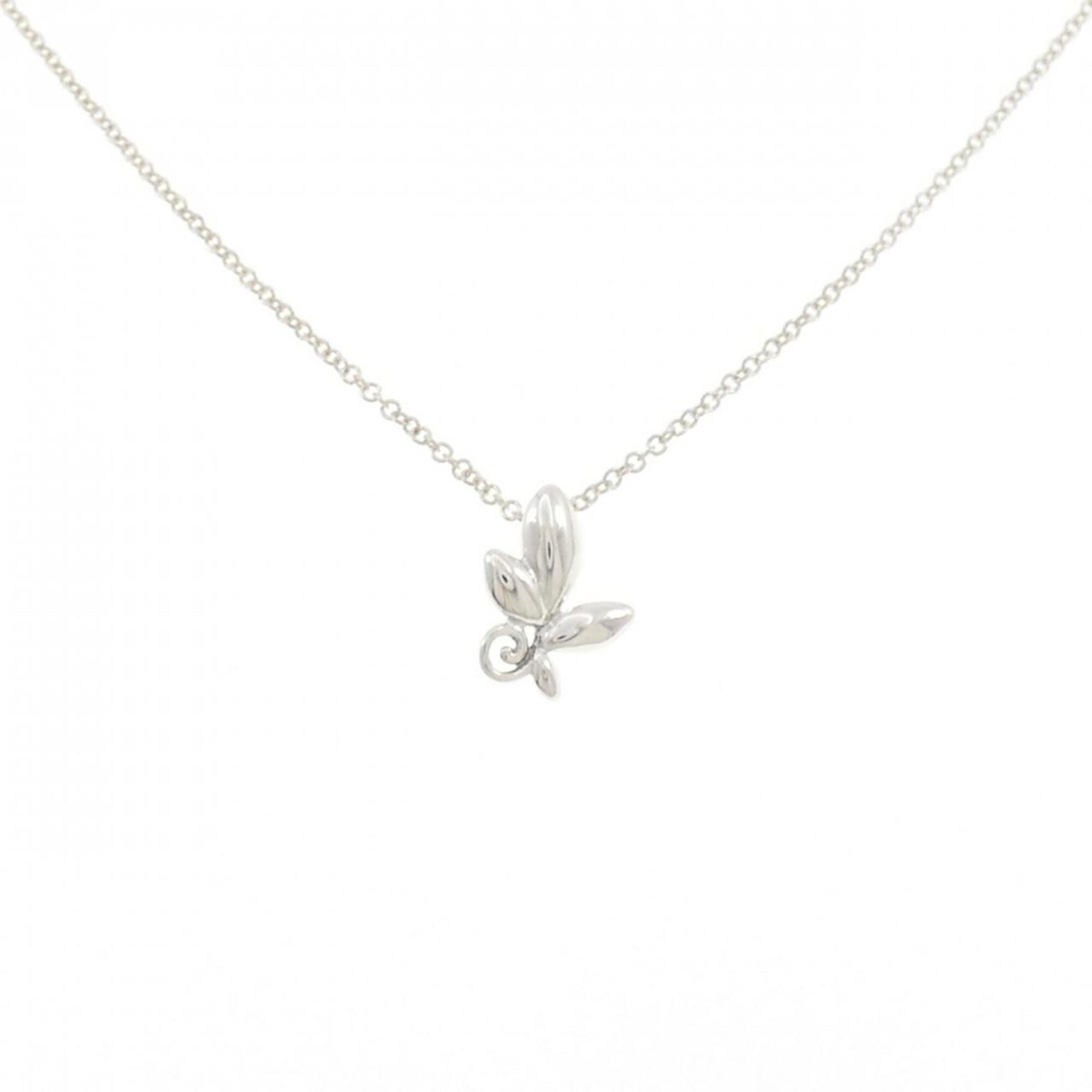 Tiffany Olive Leaf Necklace