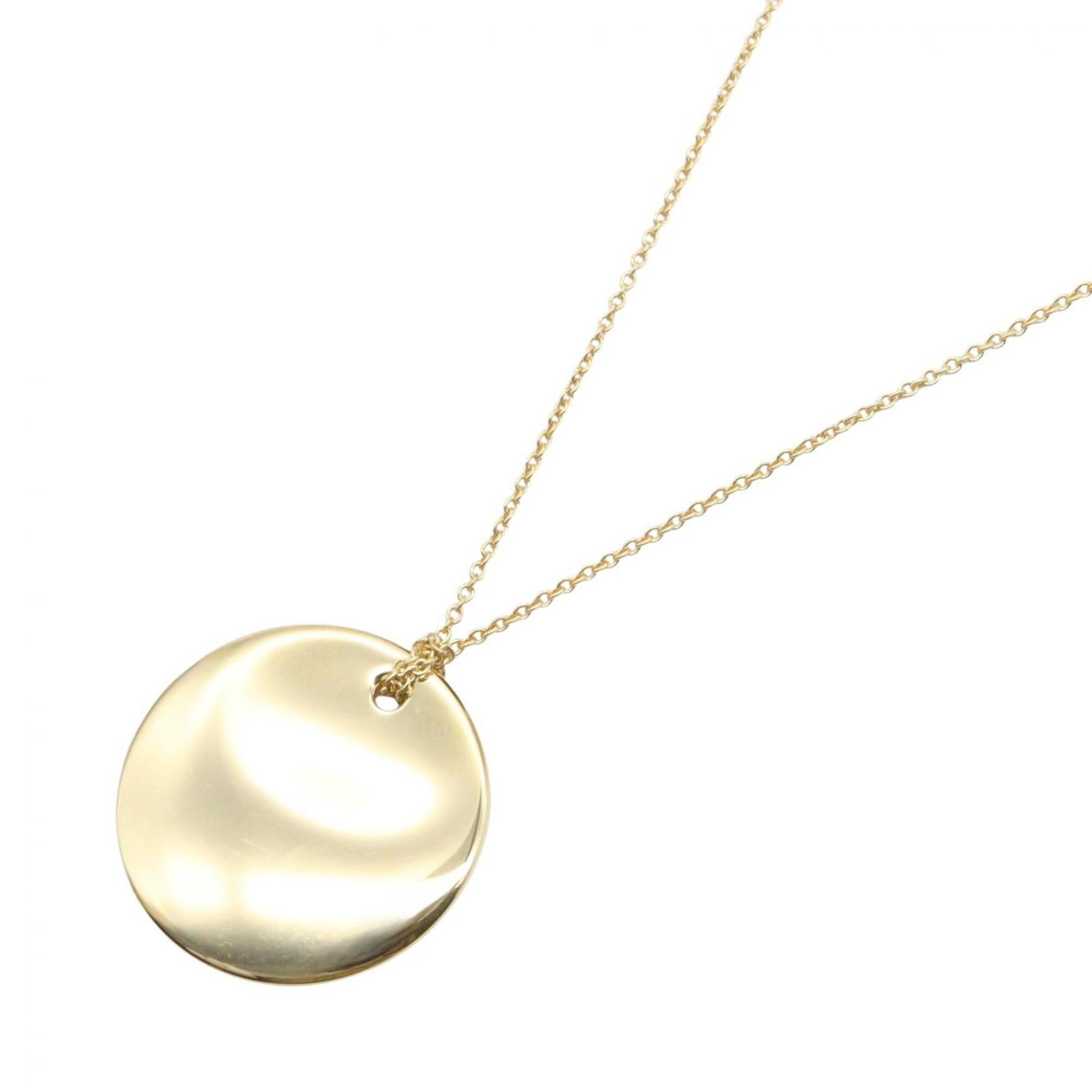 Tiffany & Co. Round Necklace, Medium Size, 18K (Yellow Gold), Women\'s Jewelry, Gold Tone