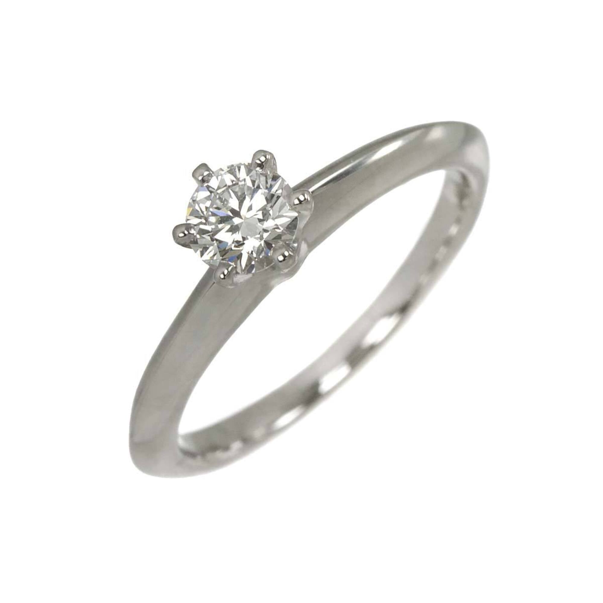 Tiffany & Co. Solitaire Ring with 0.31ct Diamond, Platinum (Pt)