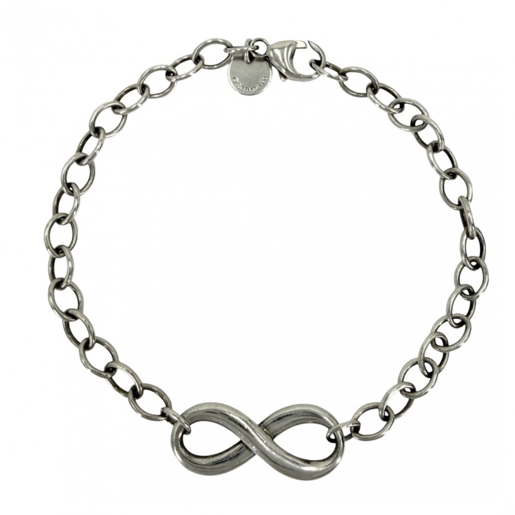 Tiffany & Co. Infinity Bracelet for Women, Jewelry Accessory, Sterling Silver 925, Approx. 6.1g