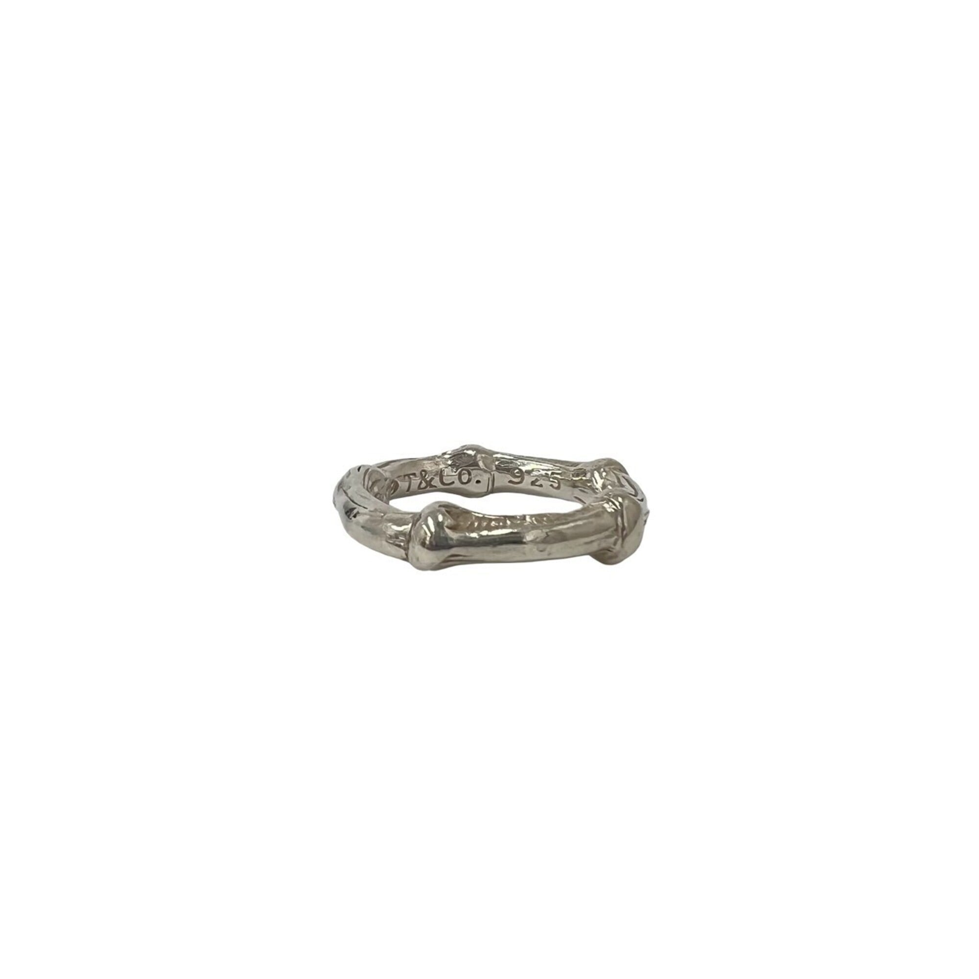 TIFFANY&Co. Tiffany Vintage Bamboo Ring, Sterling Silver 925, Accessory, 93042