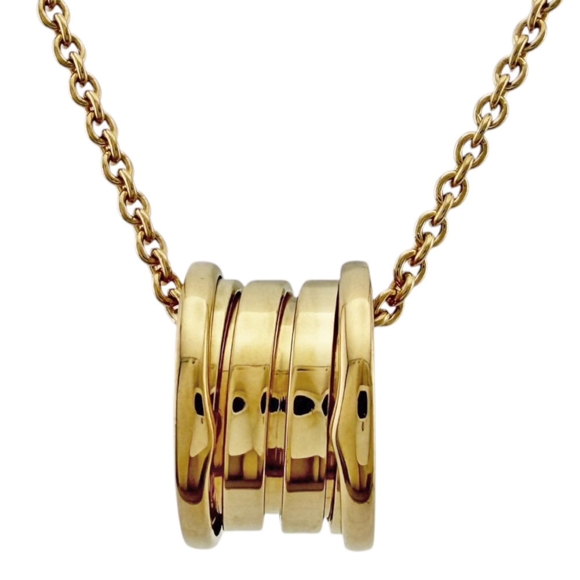 Bulgari B.zero1 Necklace, 18K Yellow Gold, Women\'s BVLGARI