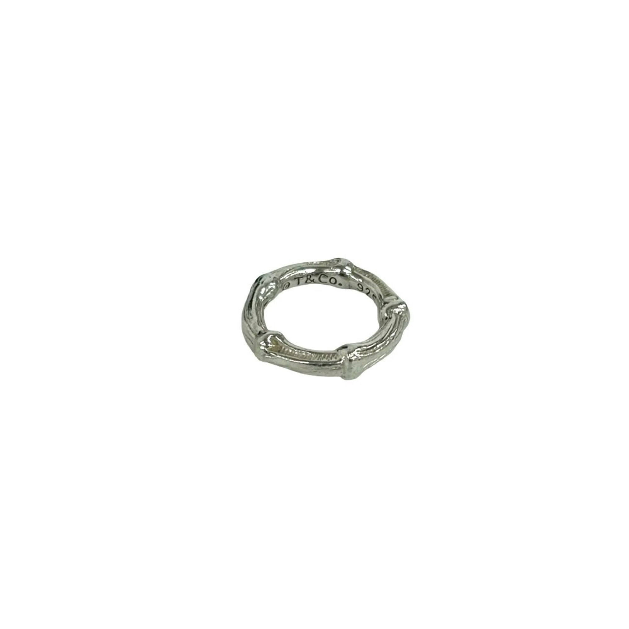 TIFFANY&Co. Tiffany Vintage Bamboo Ring, Sterling Silver 925, Accessory, Jewelry, Silver, 32358