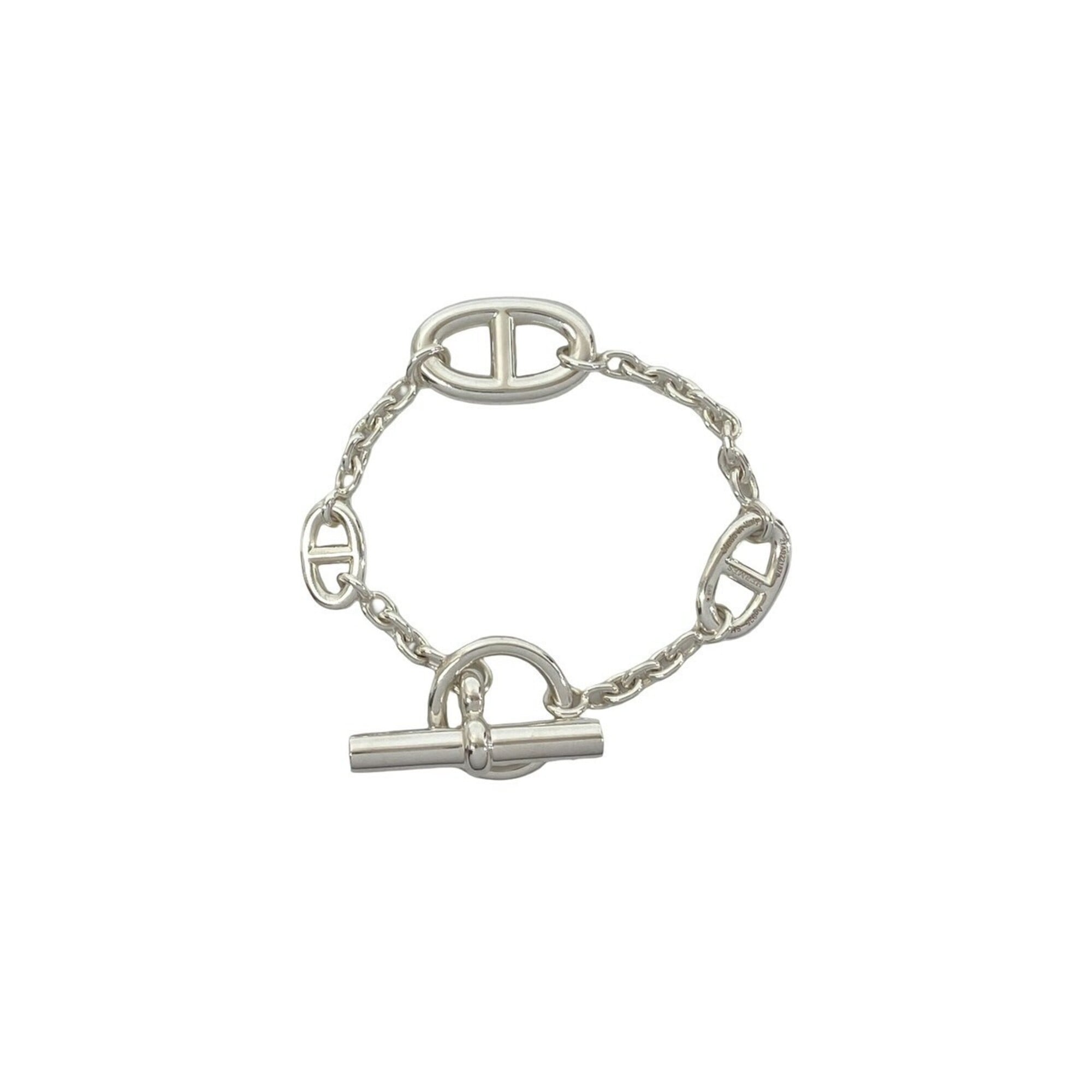 HERMES Farandole Sterling Silver 925 Bracelet Accessory 40149