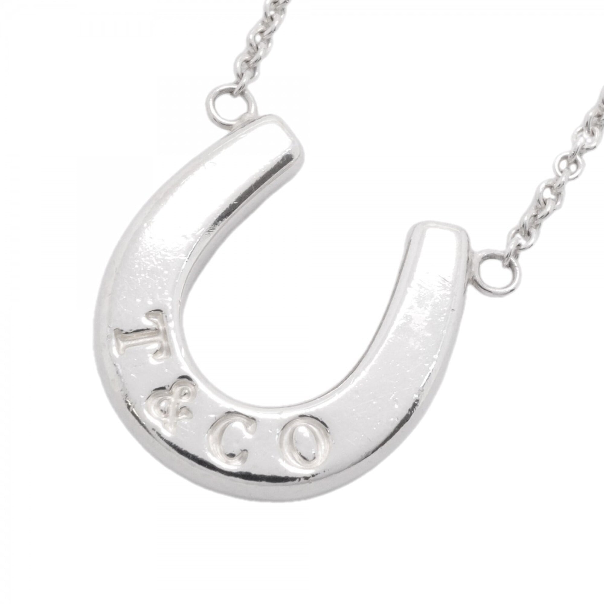 Tiffany & Co. Horseshoe Necklace, Sterling Silver 925, for Men and Women