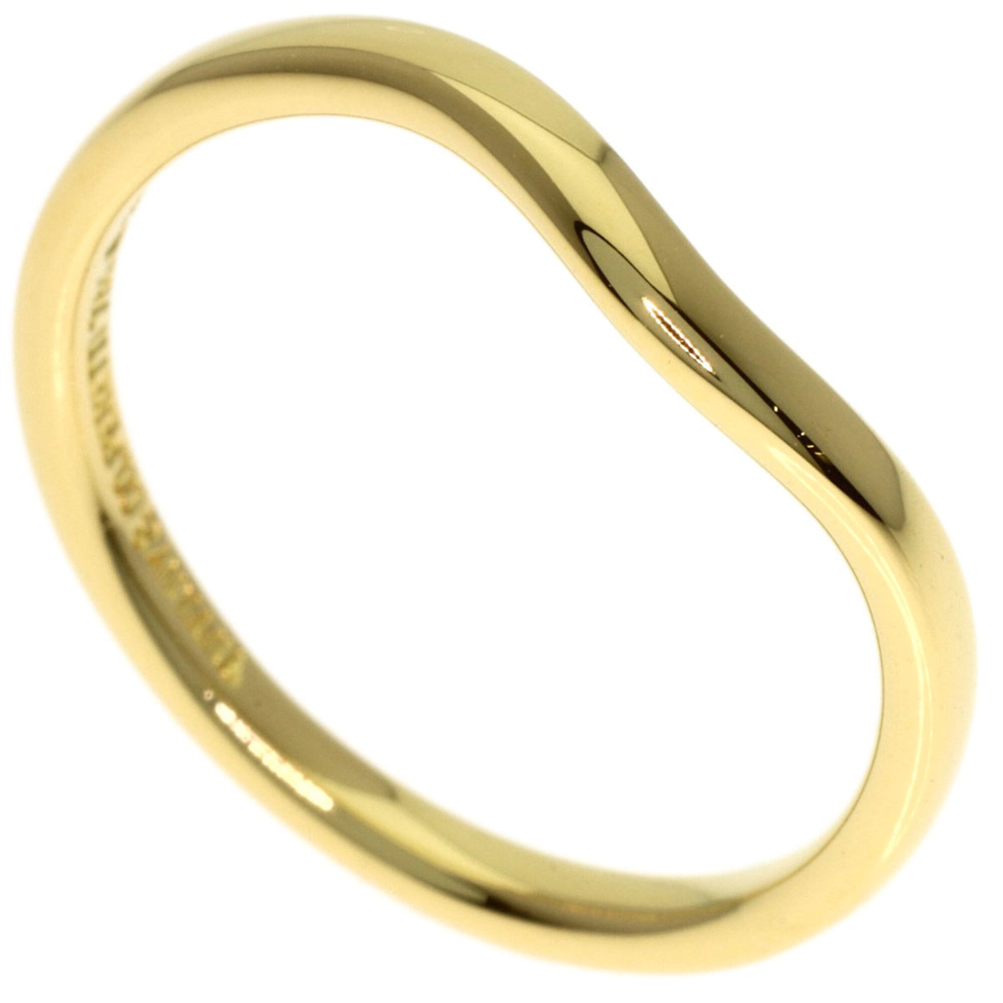 Tiffany & Co. Curved Band Ring, 18K Yellow Gold, Women\'s.