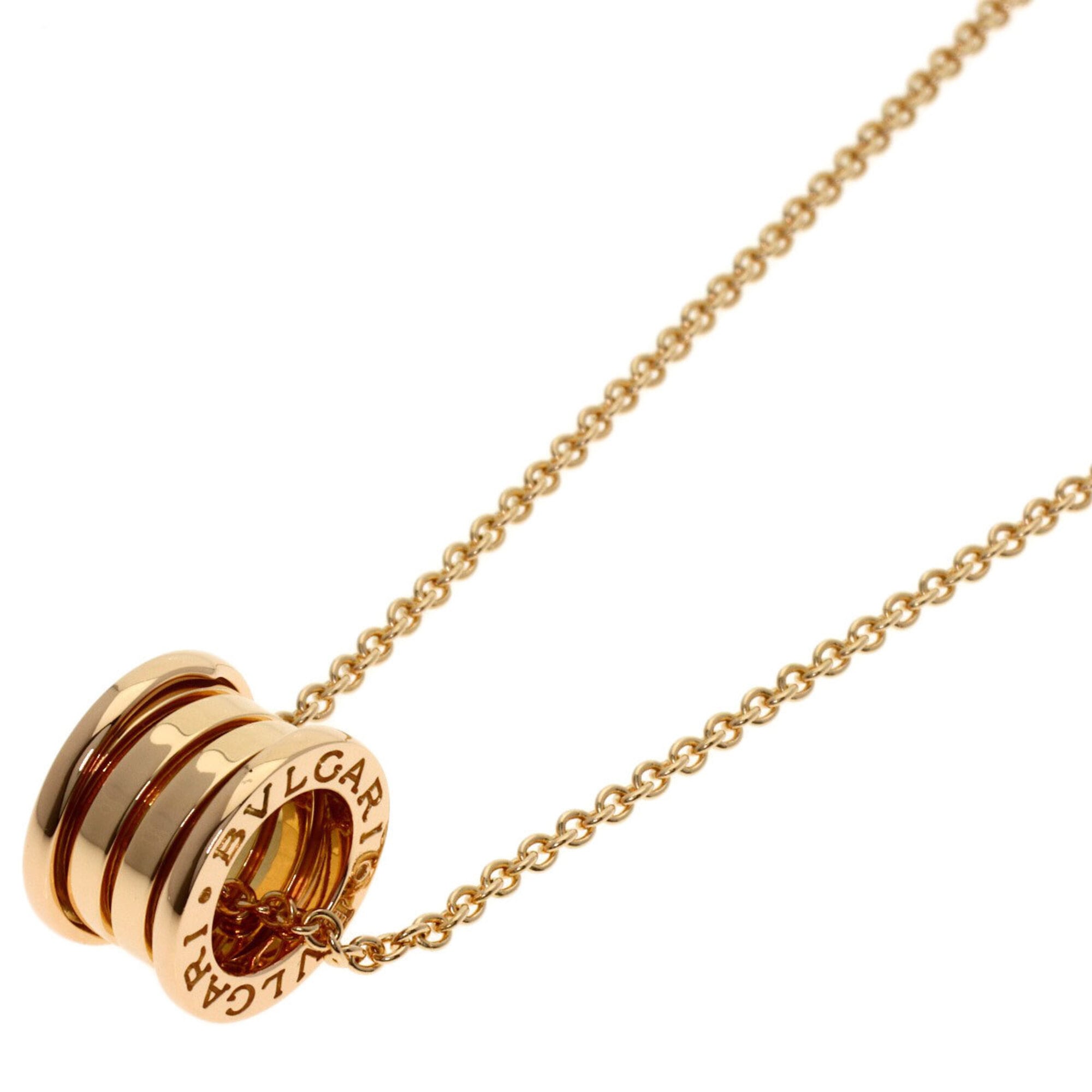 BVLGARI B-zero1 Necklace, 18K Pink Gold, Women\'s