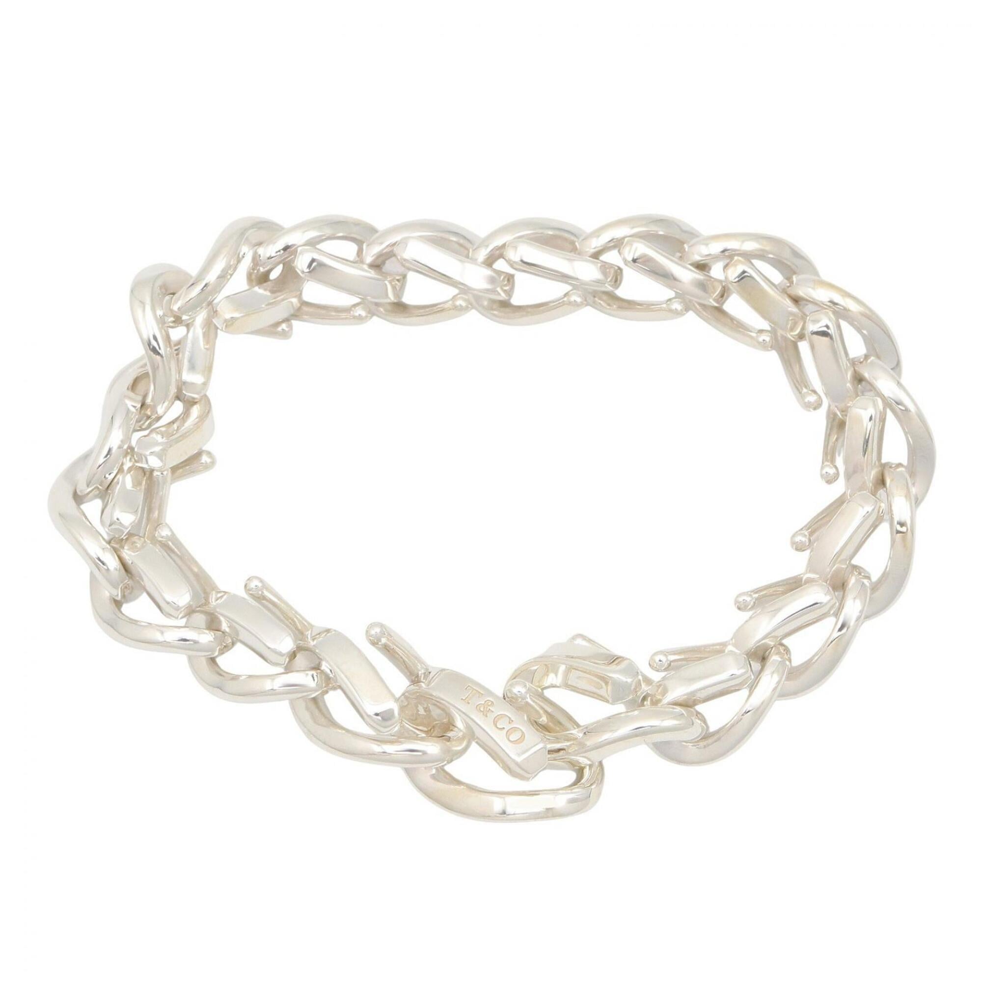 Tiffany & Co. Forgelink Medium Bracelet - Sterling Silver 925 Men\'s Women\'s Tone