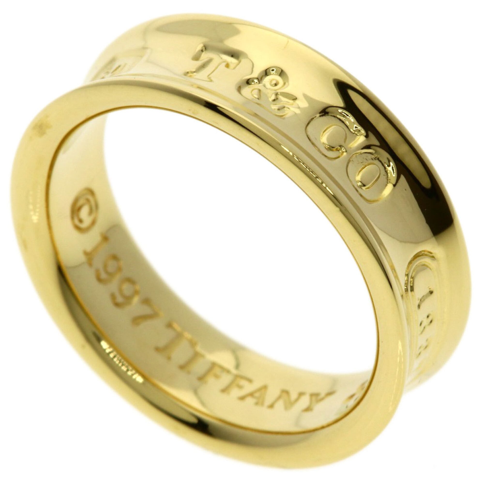 Tiffany & Co. 1837 Ring, 18K Yellow Gold, Women\'s.