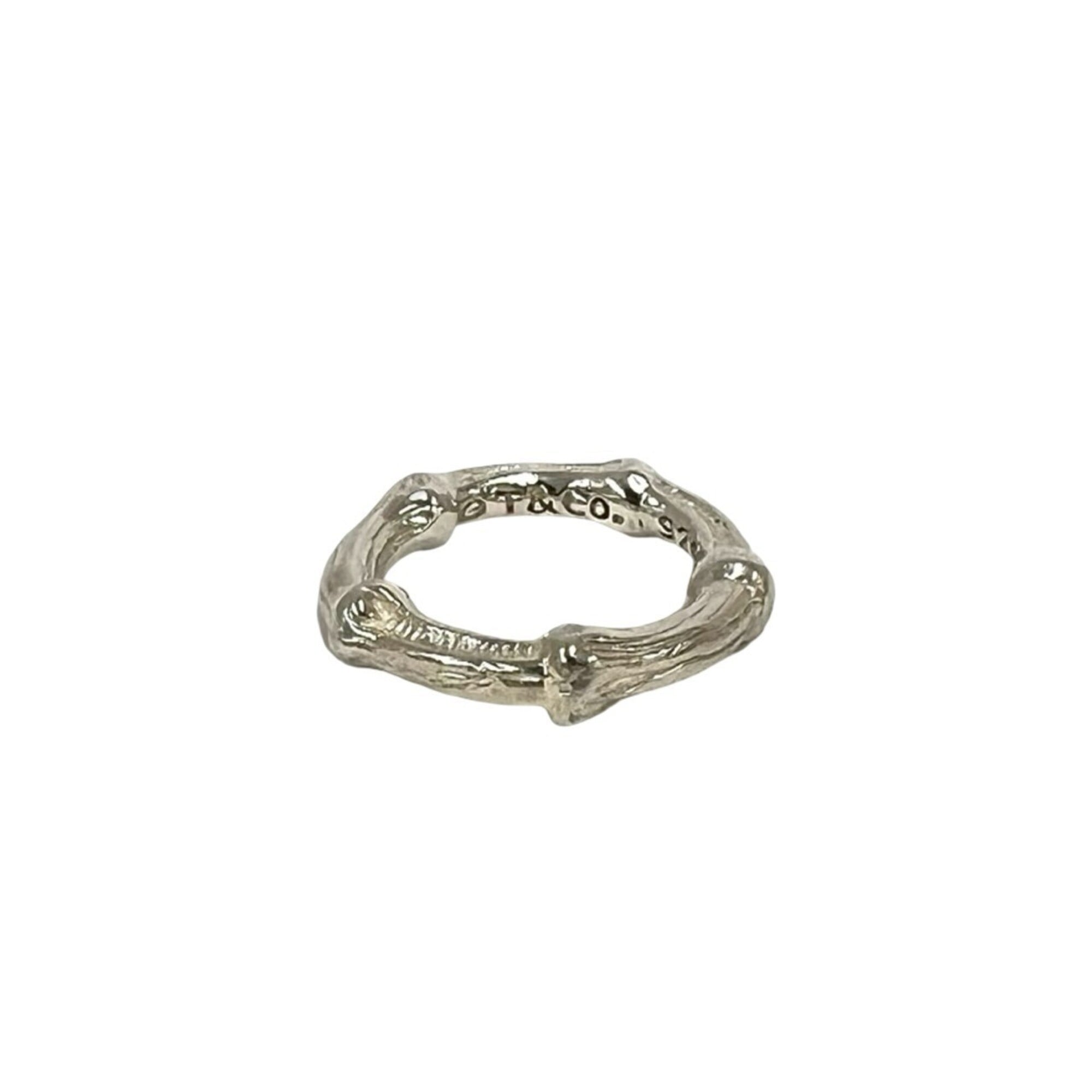 TIFFANY&Co. Tiffany Vintage Bamboo Ring, Sterling Silver 925, Accessory, Silver, 41728