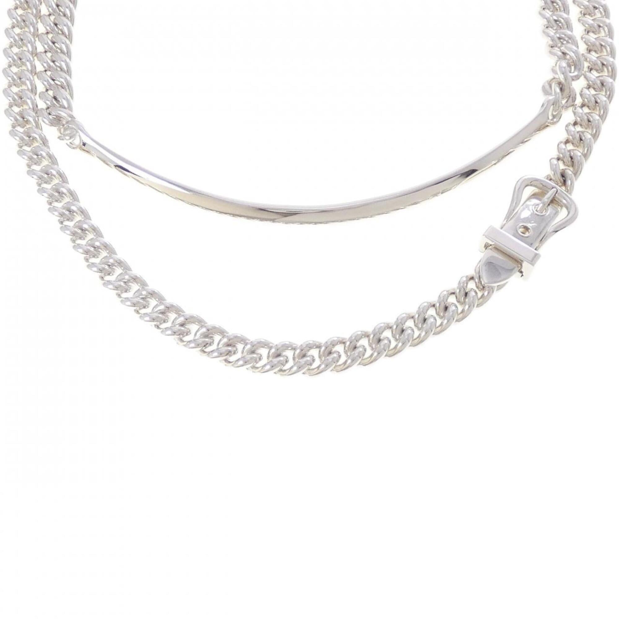 Hermes Herms Boucles Sellier Inflexible Necklace