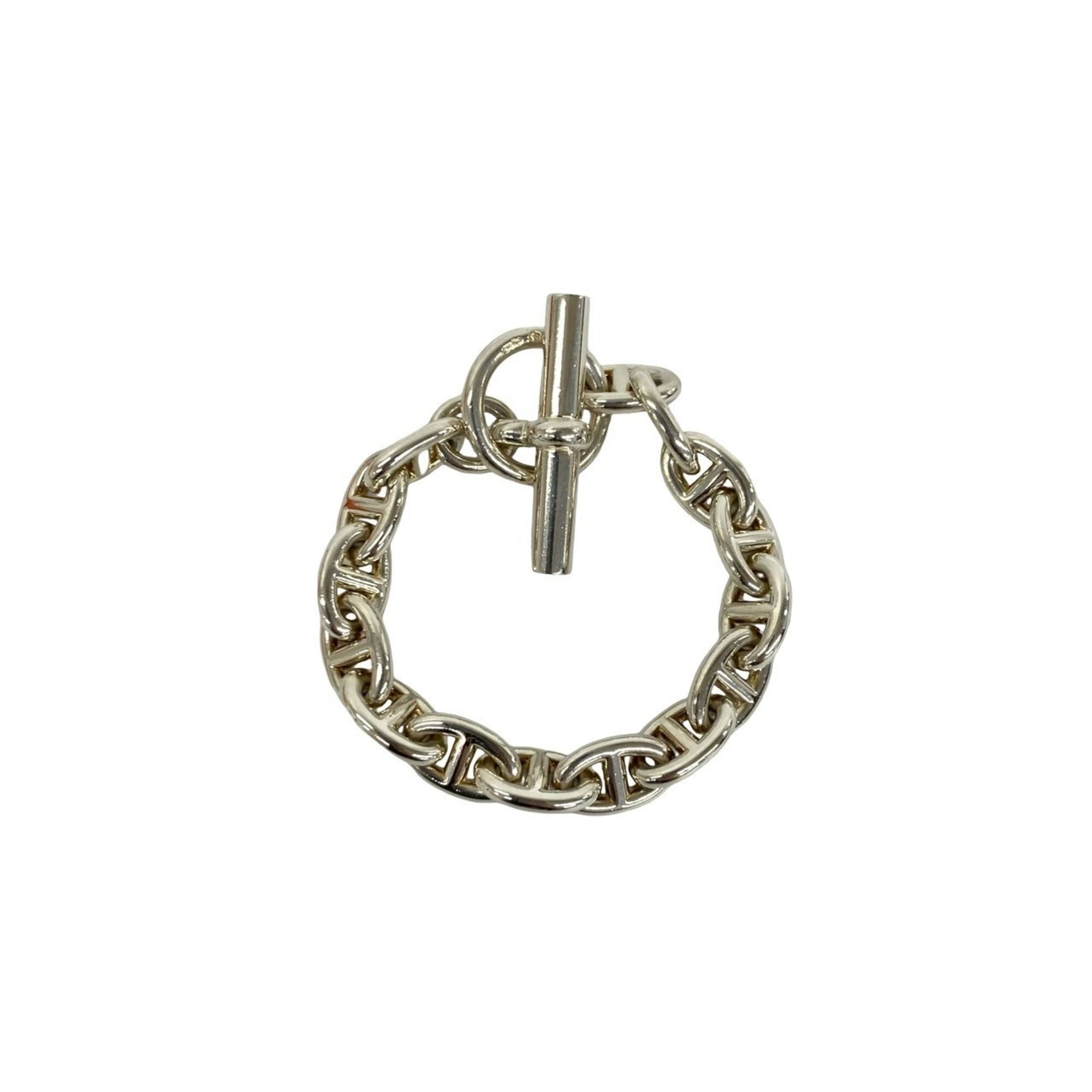 HERMES Vintage Margiela Era Chaine d\'Ancre PM 15-link Bracelet, Sterling Silver 925, Item No. 71983