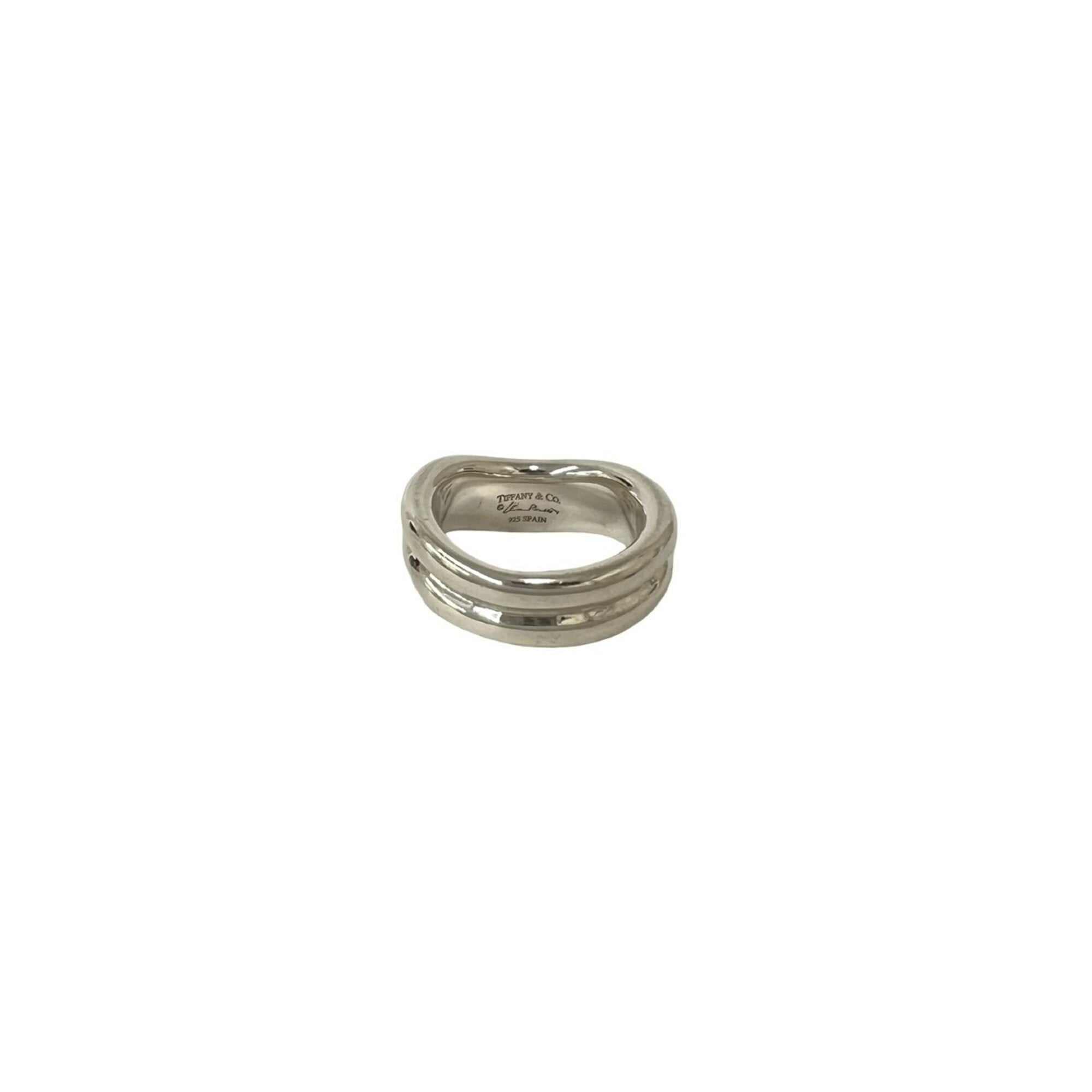 TIFFANY&Co. Tiffany Vintage Double Curved Ring, Sterling Silver 925, Accessory, 153-4