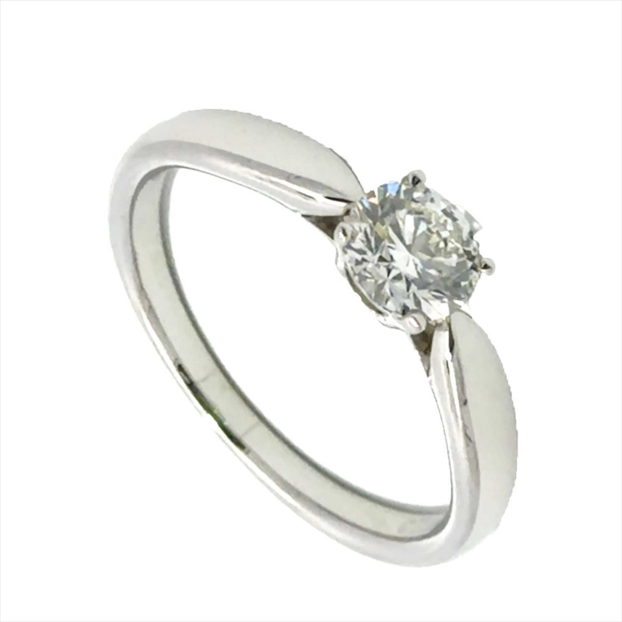 Tiffany & Co. Harmony Solitaire Ring, Diamond 0.37ct, Approx. 3.3g, Platinum 950, I VVS1 Clarity, 3E