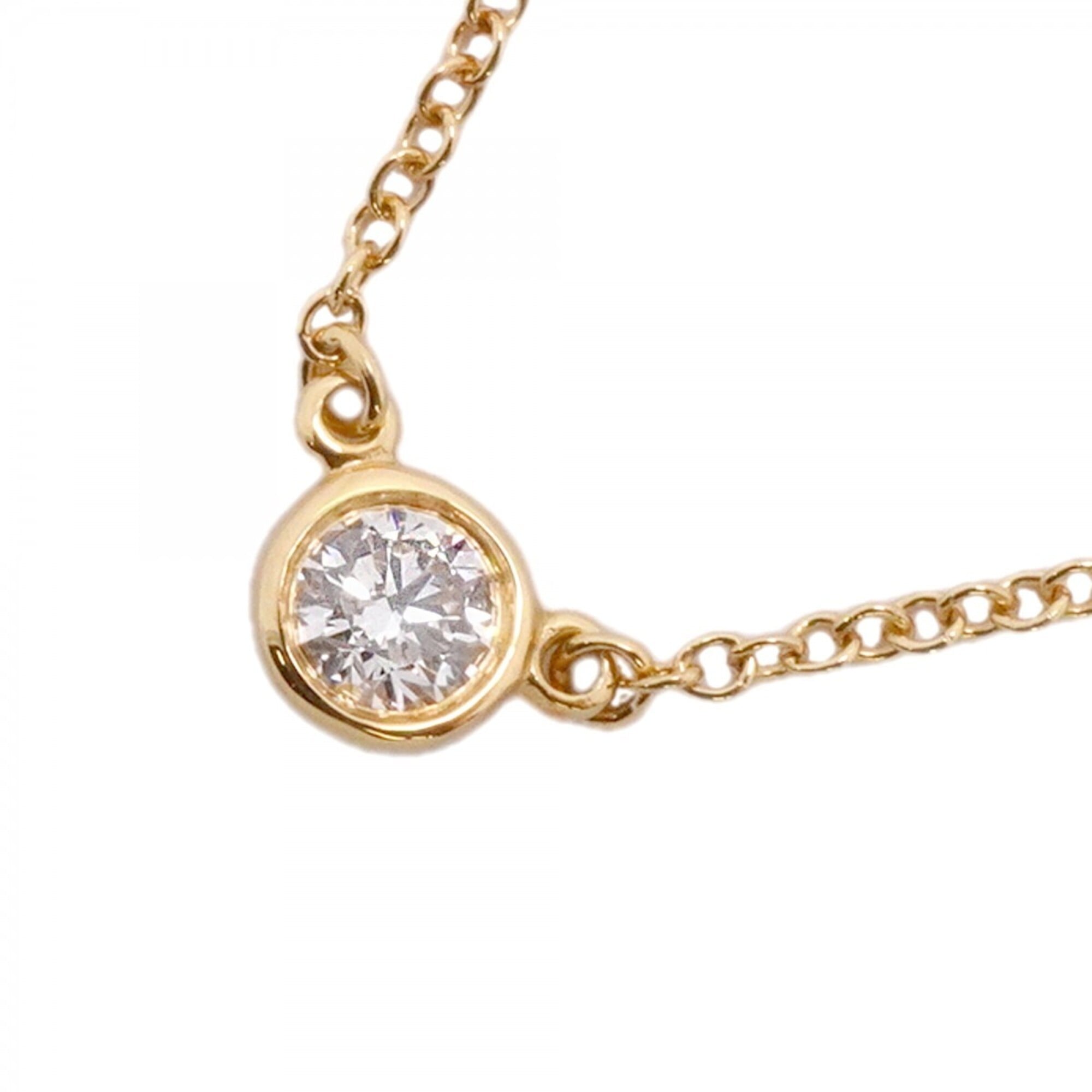 Tiffany & Co. By the Yard Necklace, 1PD (18K Yellow Gold) Diamond, Women\'s