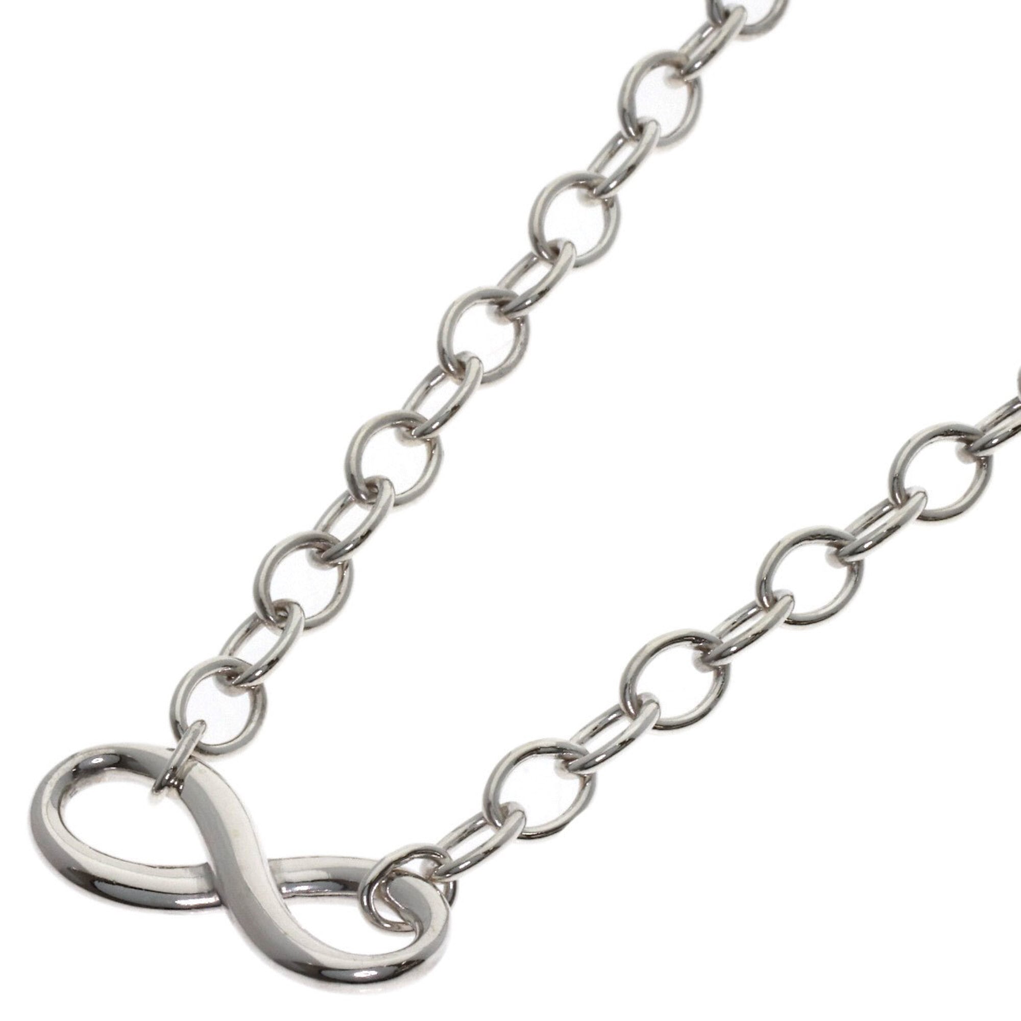 Tiffany & Co. Infinity Necklace, Silver, Women\'s.