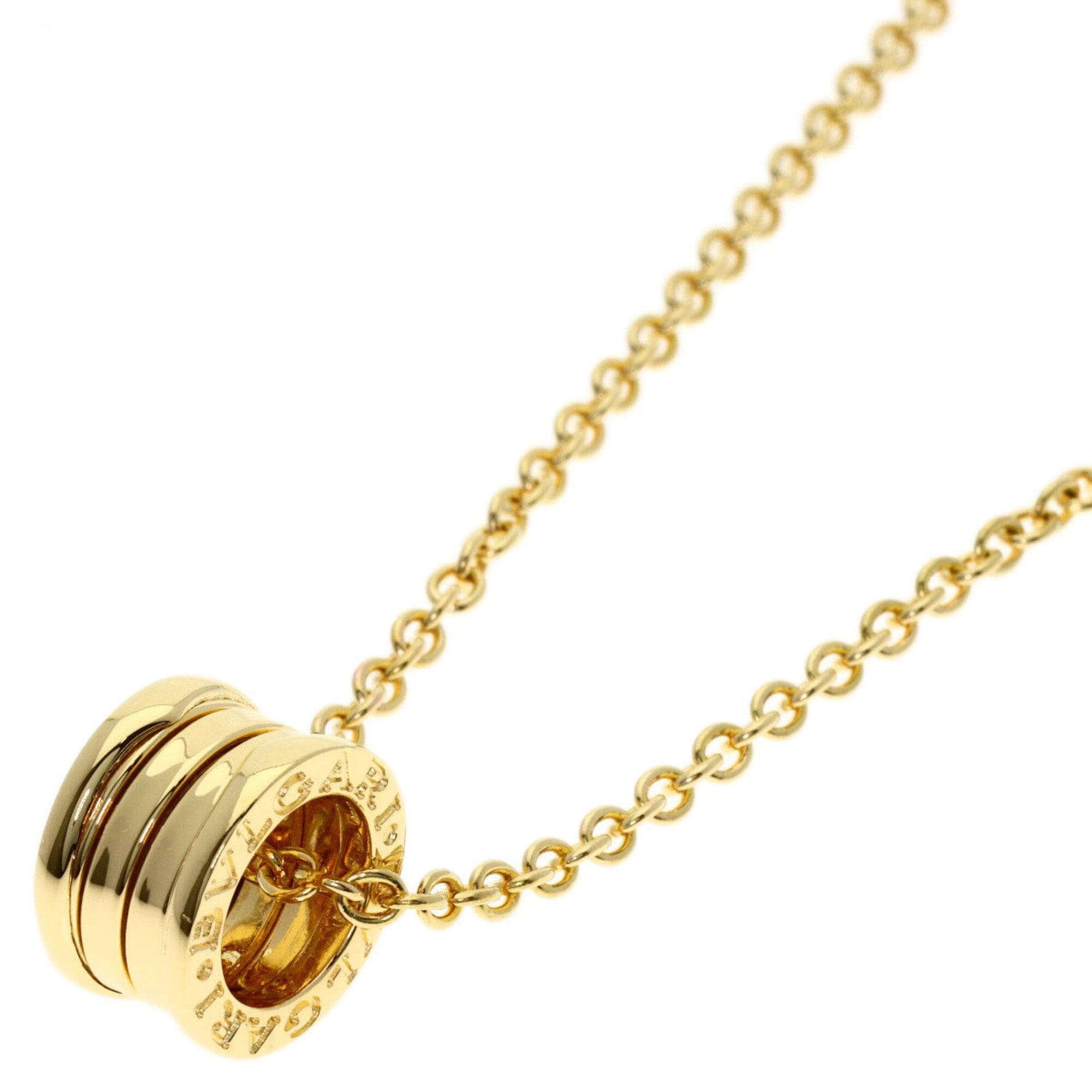 BVLGARI B-zero1 Necklace, 18K Yellow Gold, Women\'s