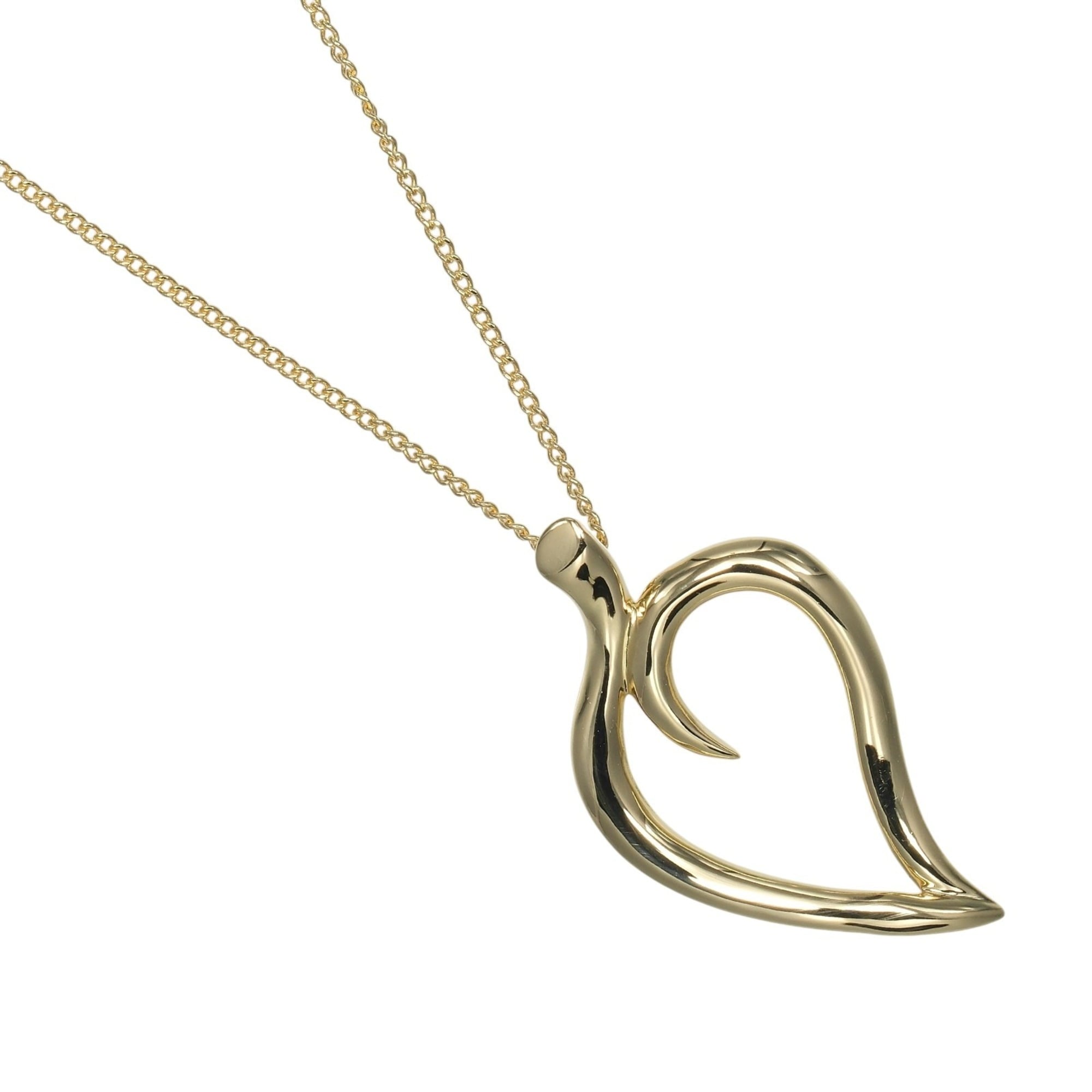 Tiffany & Co. Leaf Necklace, 18K Yellow Gold, Approx. 4.52g.