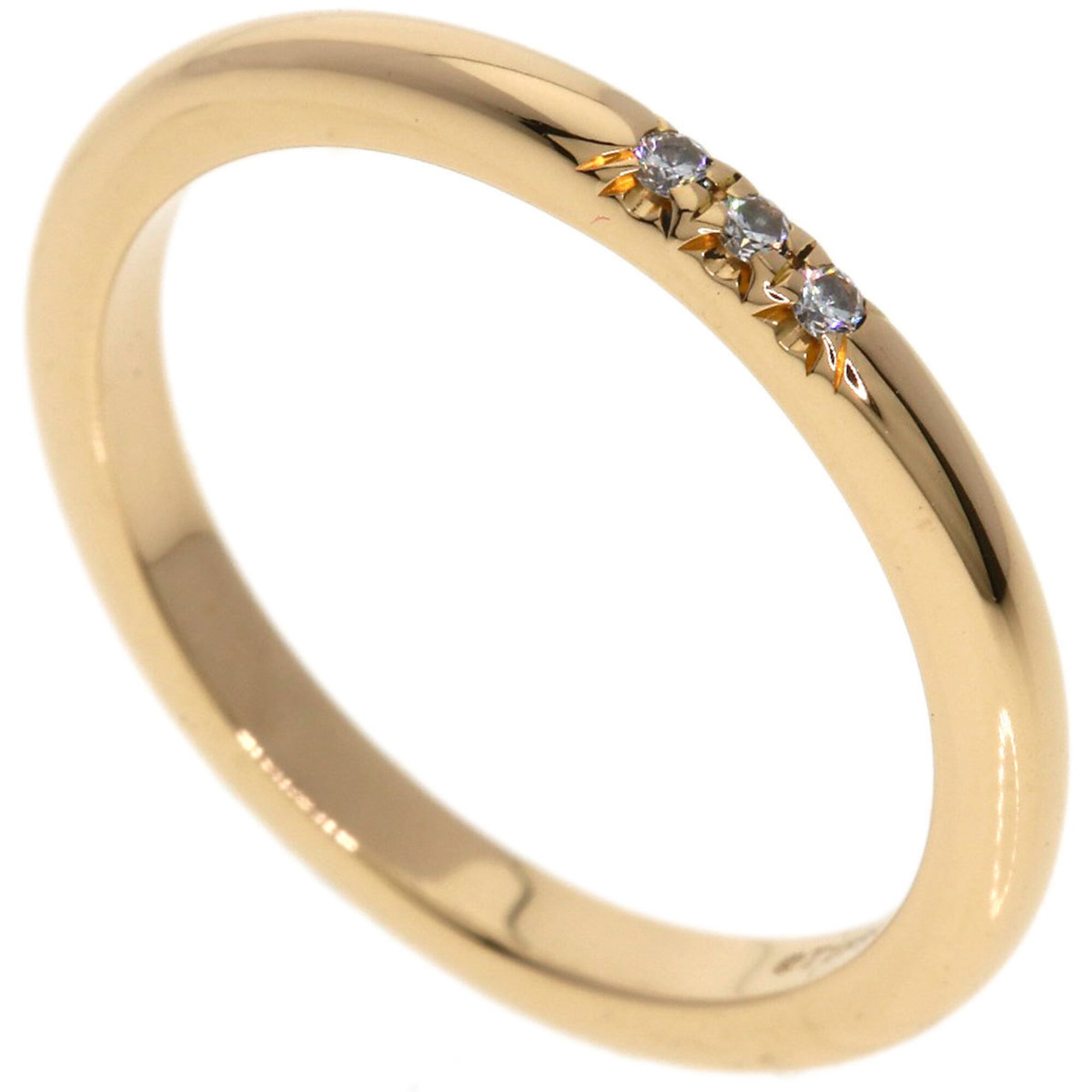 Tiffany & Co. Forever 3-Piece Diamond Ring, 18K Pink Gold, Women\'s.