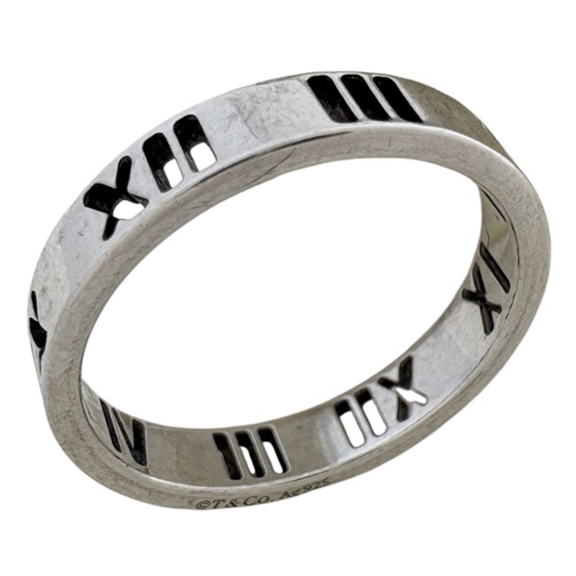 Tiffany & Co. Atlas Ring, Silver 950, Women\'s Ring