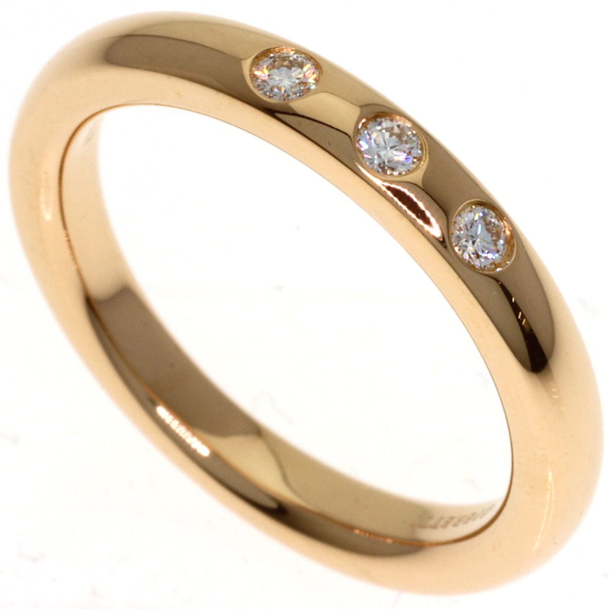 Tiffany & Co. Stacking Band 3-Piece Diamond Ring, 18K Yellow Gold, Women\'s.