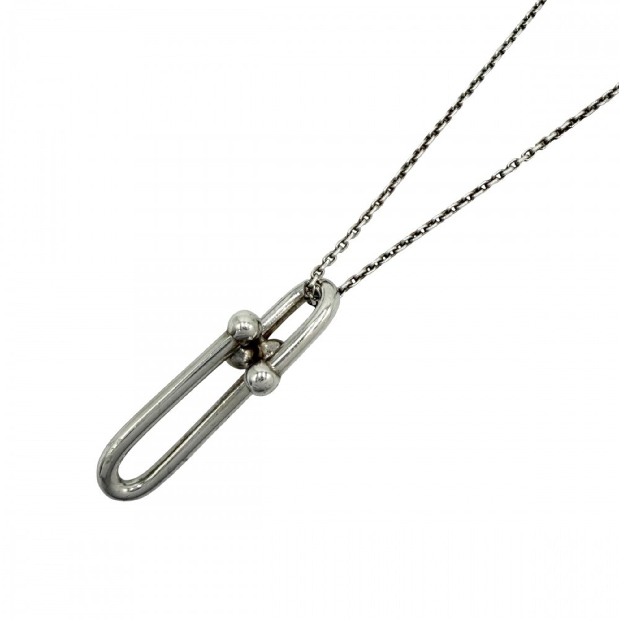 Tiffany & Co. Necklace for Men and Women, Hardware Design, Long Link Pendant, Jewelry, Accessory, St