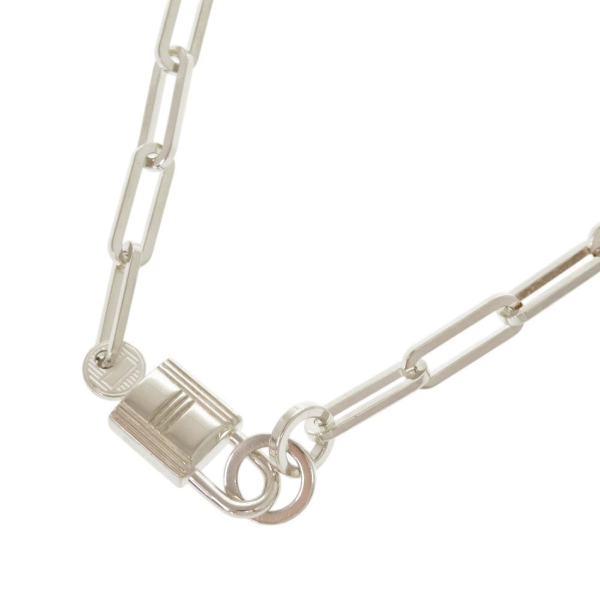 Hermes Alpha Kelly Silver 925 Necklace 1568HERMES