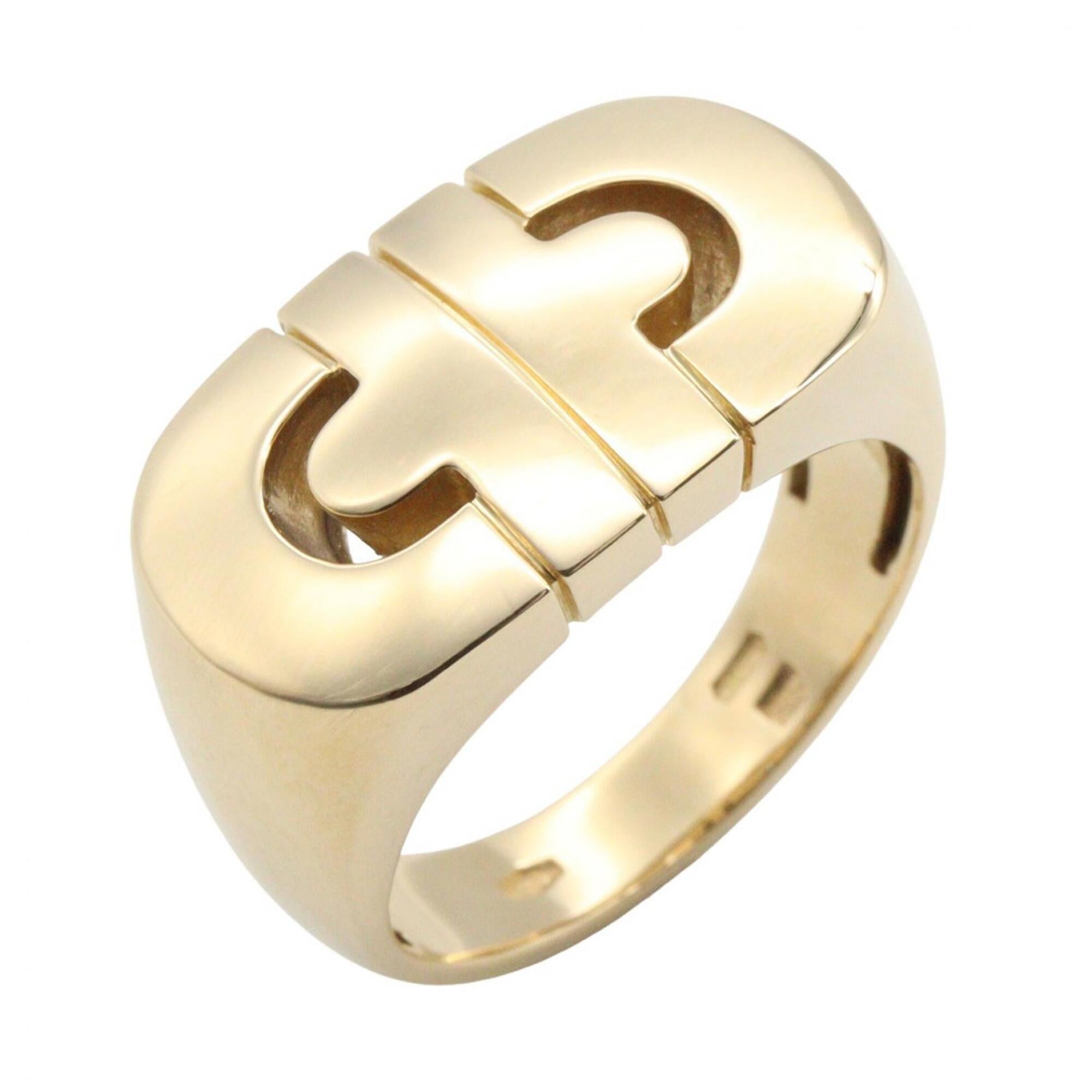 Bulgari BVLGARI Parentesi Ring, Jewelry, 18K (Yellow Gold), Women\'s, Gold Tone