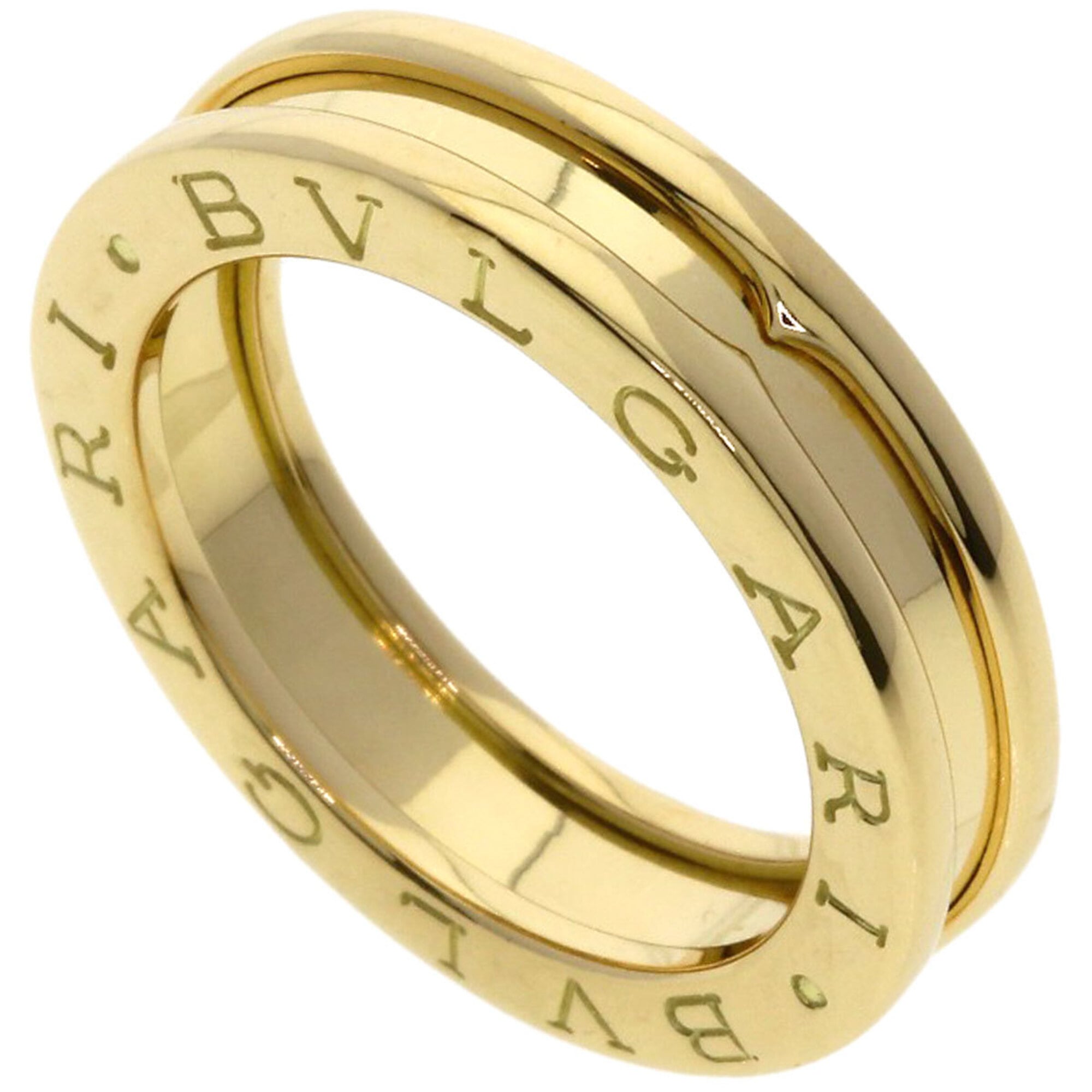 Bvlgari Bulgari B-zero1 1-band ring #49, 18K yellow gold, women\'s.