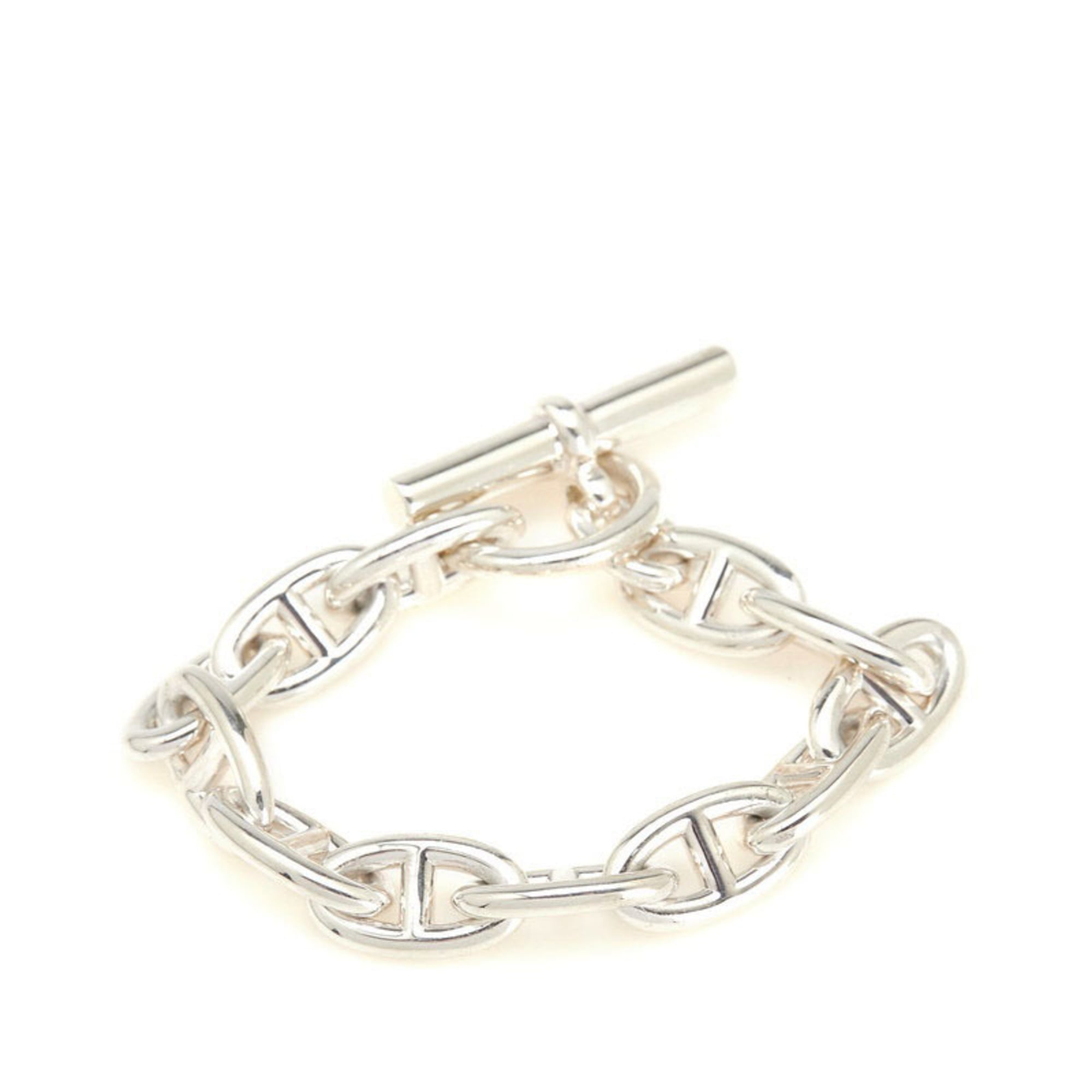 Hermes Herms Chaine d\'Ancre GM 12-link bracelet in SV925 silver for men