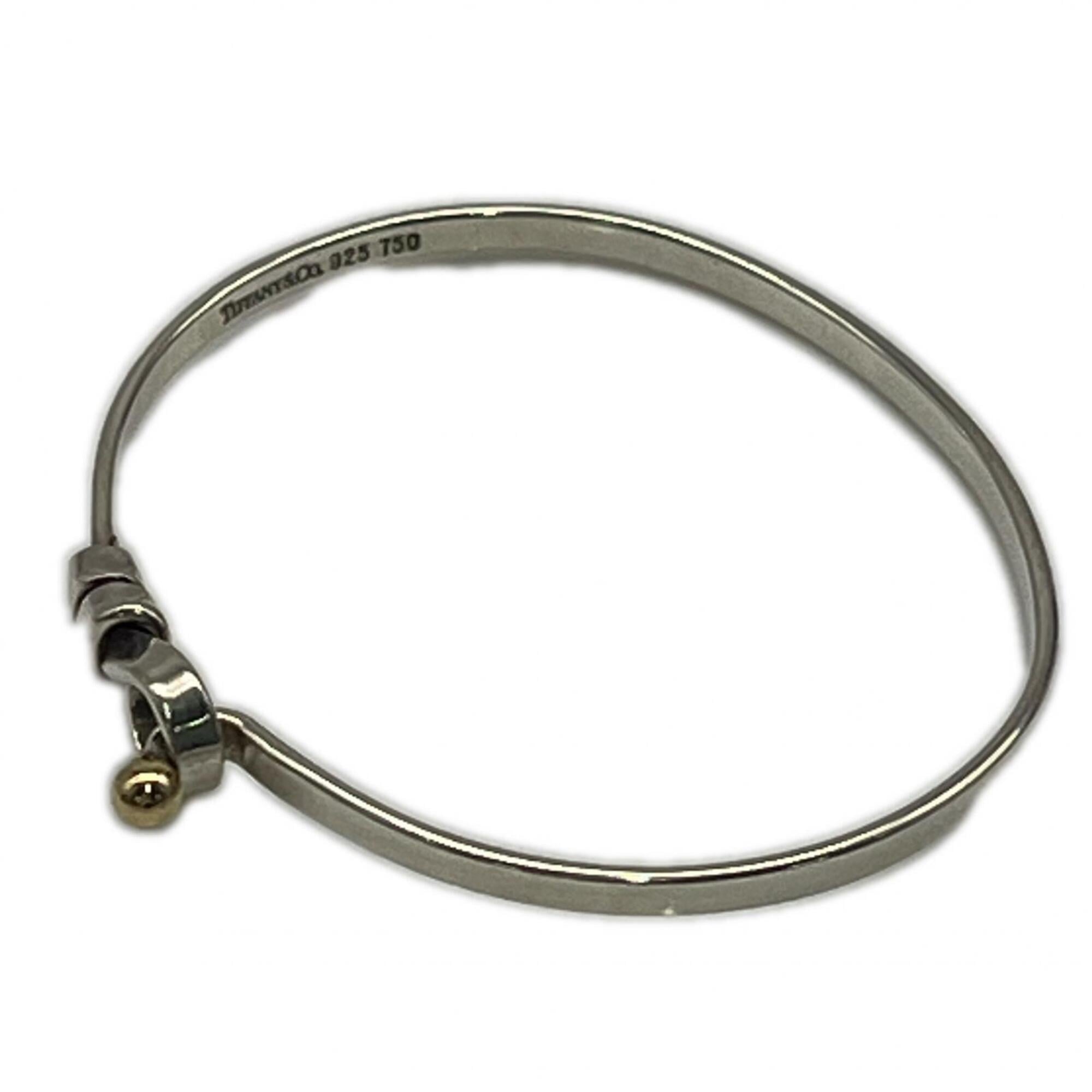 TIFFANY&Co. Love Knot Bangle SV925 18K - Bracelet Silver Gold Women\'s