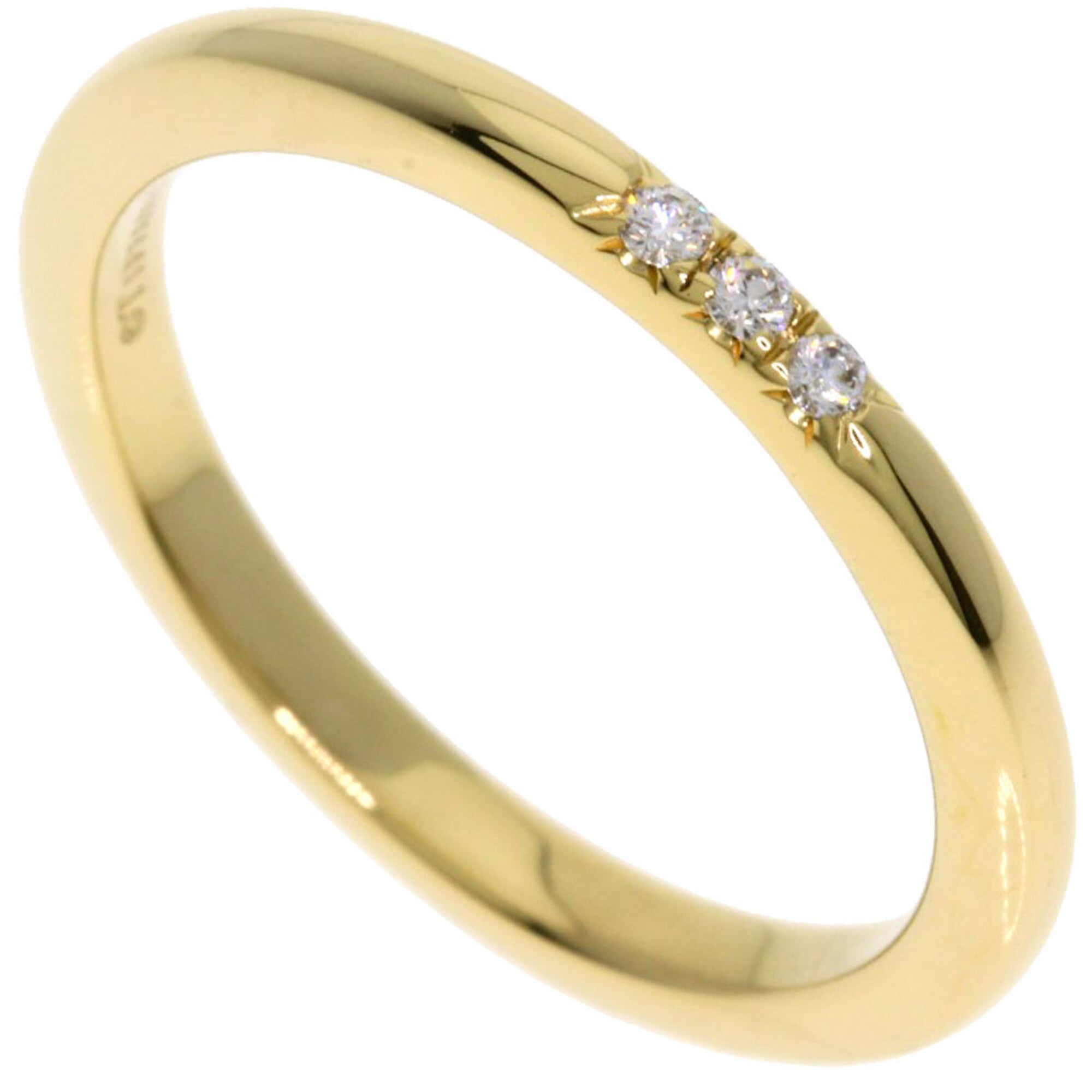 Tiffany & Co. Forever Band 3-Piece Diamond Ring, 18K Yellow Gold, Women\'s.