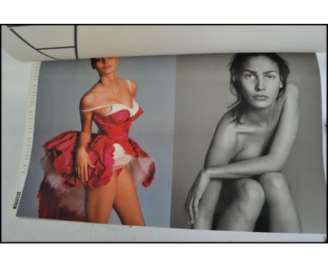 A vintage 1997 Pirelli Women of the World, photographed by Richard Avedon, large format calendar complete with original cover