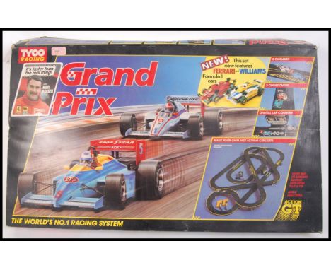 An original vintage Tyco Racing Action GT Grand Prix 'The Worlds No 1' racing system set. Contents unchecked. Within its orig