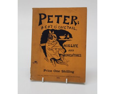 Morley (Charles) and Wain (Louis) Peter, A Cat o' One Tail. Card bound, published 1892, 25 x 19cm 