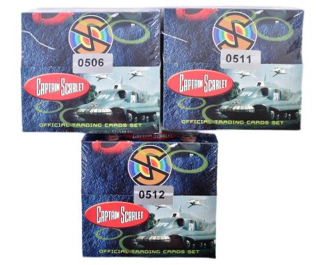Captain Scarlet - Gerry Anderson - Unstoppable Cards -&nbsp; x3 factory sealed packs of 2015 trading cards. Chase cards inclu