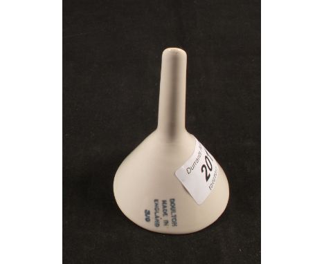 A 19th Century Doulton ceramic wine funnel