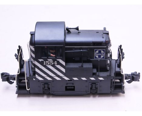 An Aristo-Craft G scale model railway diesel engine