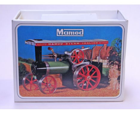 A Mamod model steam traction engine. Condition - boxed and appears unused.