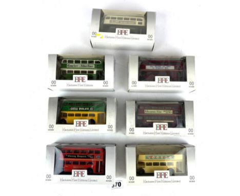 6 Exclusive First Editions Ltd (EFE) boxed buses 00 scale