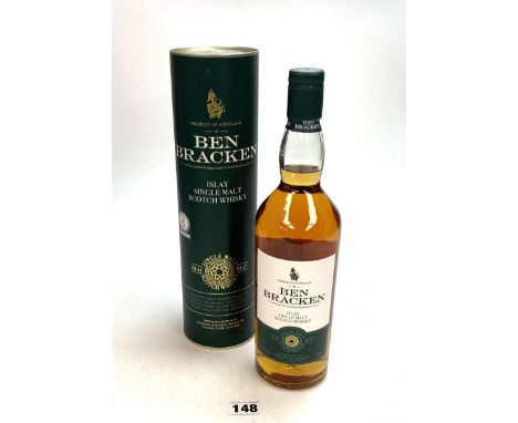Boxed Ben Bracken Islay Single Malt Scotch Whisky, 70cl