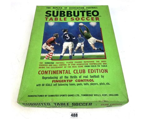 Subbuteo Table Soccer- Continental Club Edition