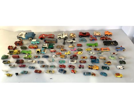 Assorted loose model vehicles inc. Corgi, Matchbox, Hotwheels etc